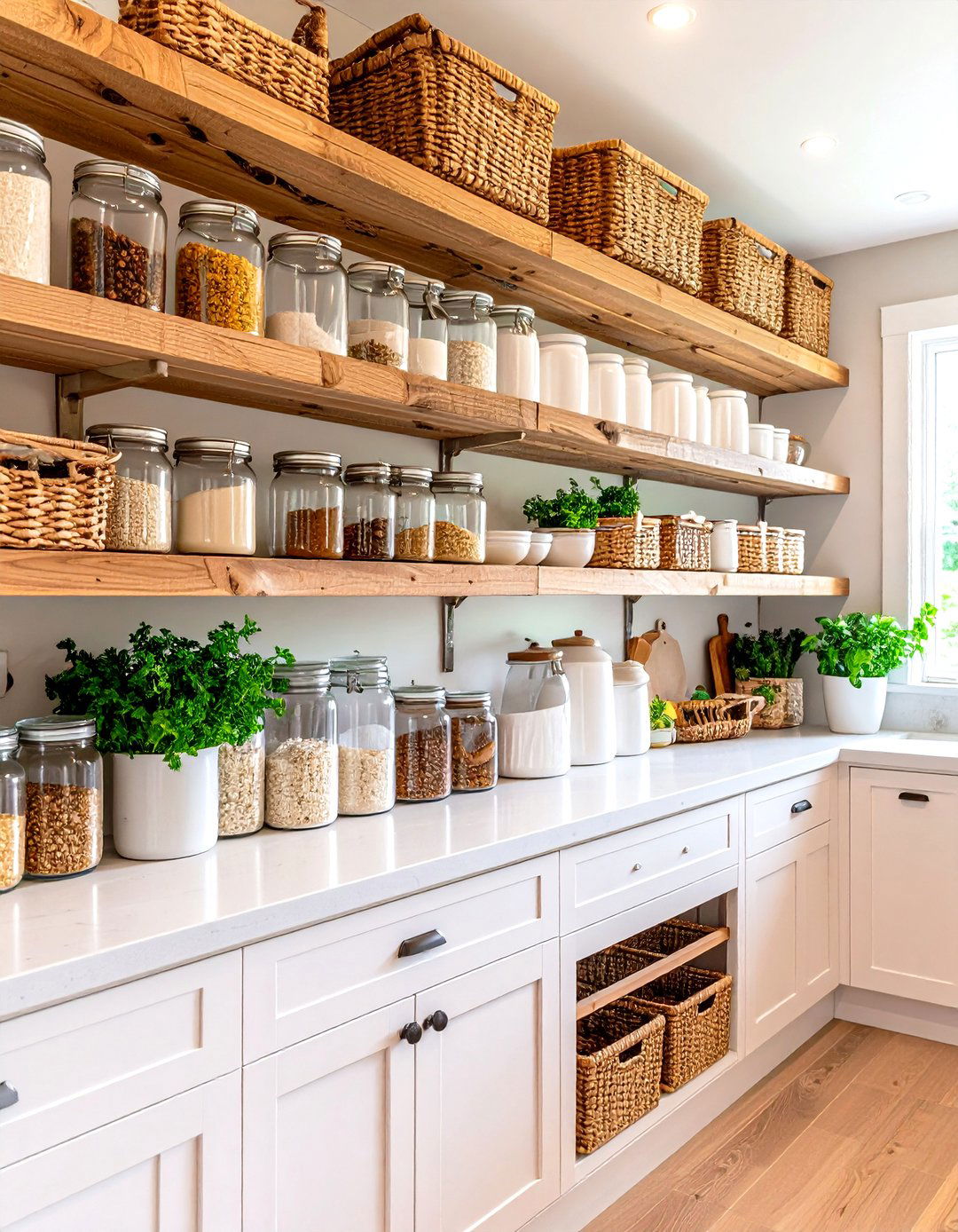 Open Shelving Kitchen Pantry Wall - 30 kitchen pantry designs pictures