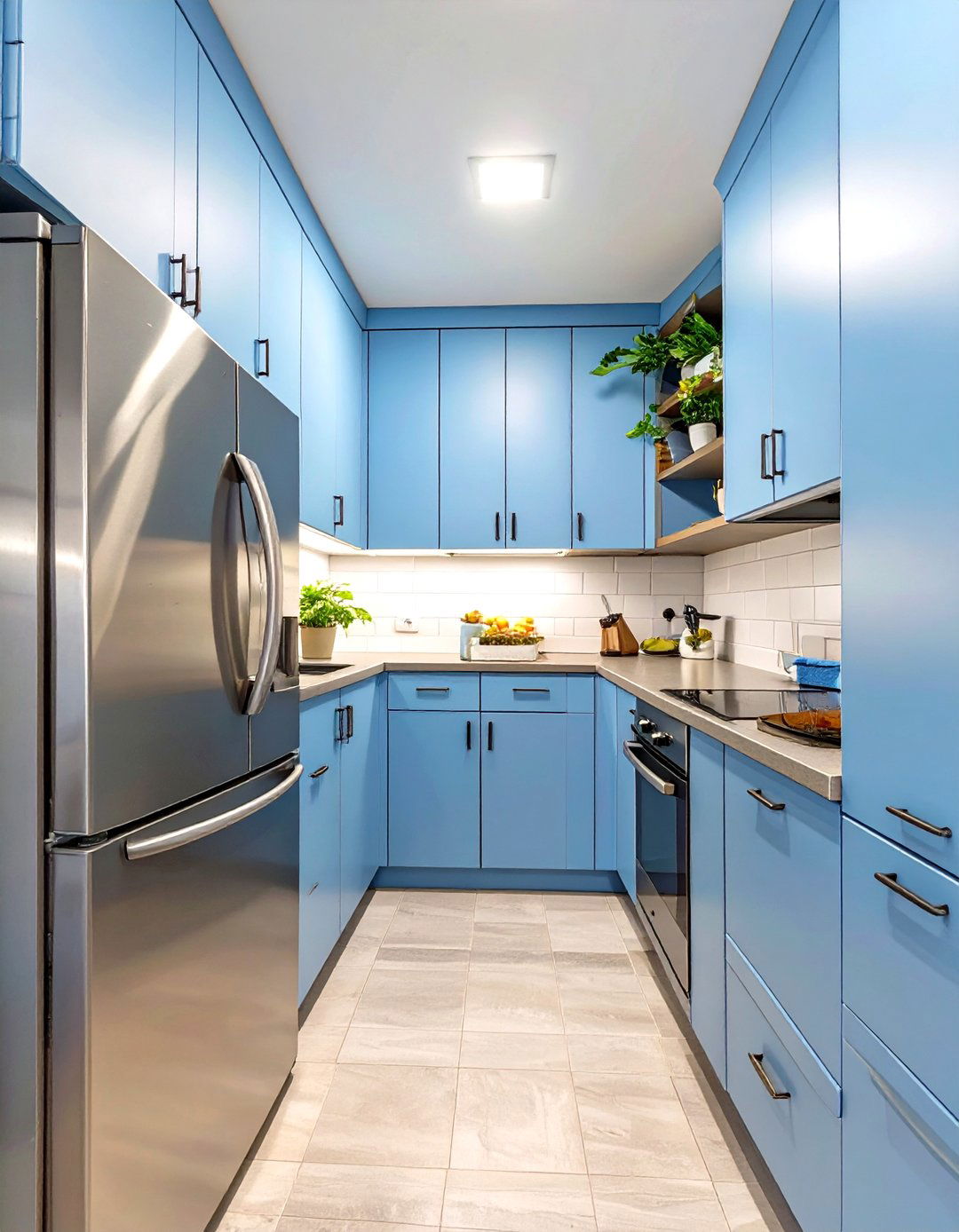Opt for Slim Profile Appliances - 30 small kitchen decorating ideas