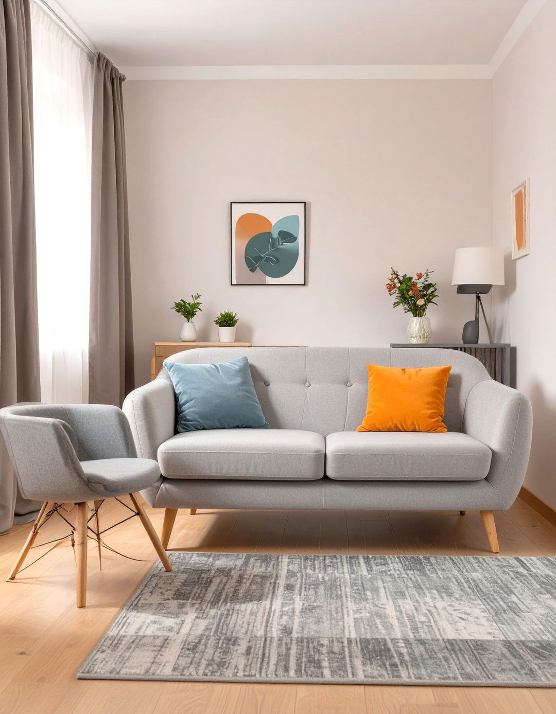 Opt for a Loveseat Over a Full Sized Sofa - 30 very small living room ideas