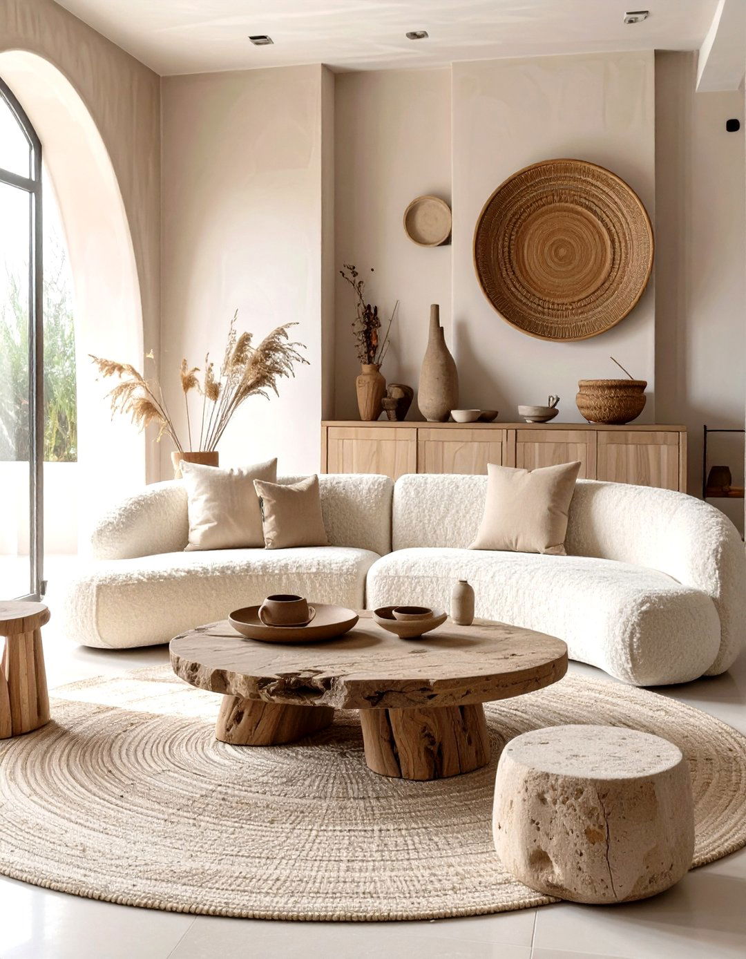 Organic Modern Living Space - 30 interior design photos ideas