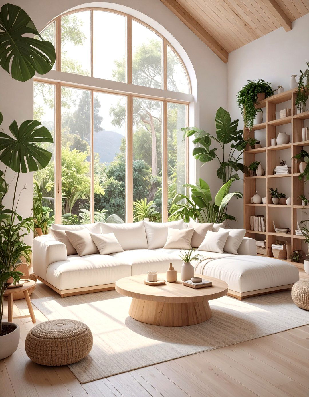 Organic Modern Sanctuary - 30 california design den sheets ideas