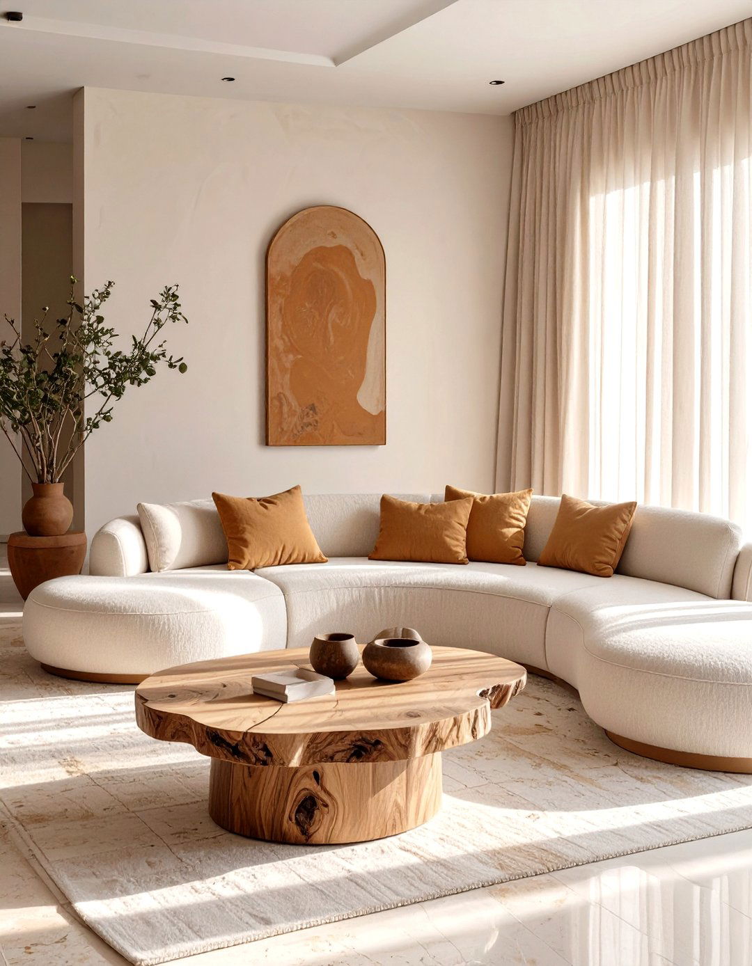 Organic Modernism Warmth - 30 high end interior design ideas