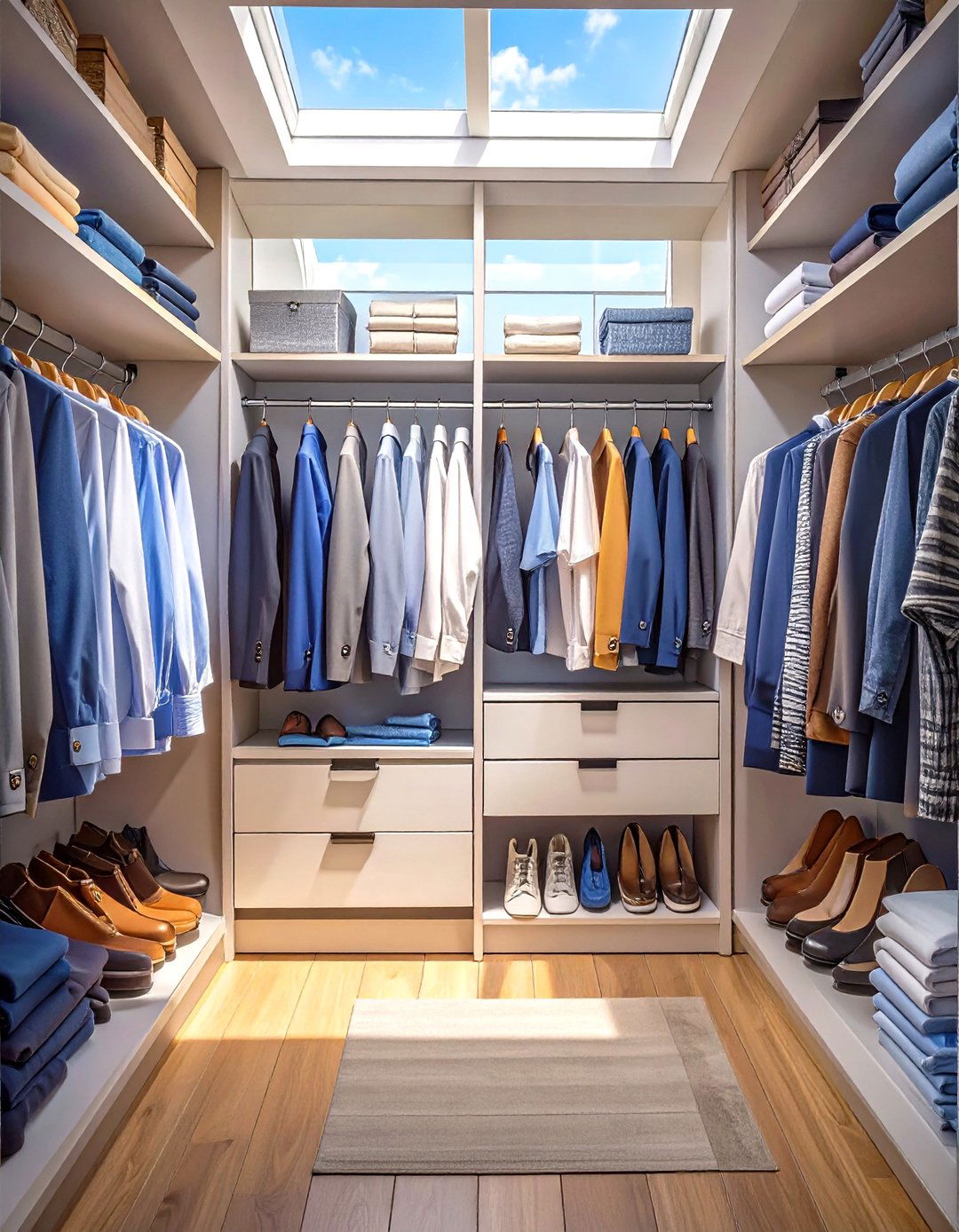Organize Clothing by Category - 30 ways to organize your closet ideas