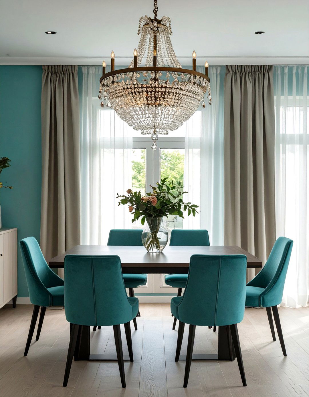 Ornate Details and Simple Forms Dining Room - 30 opposition in interior design ideas