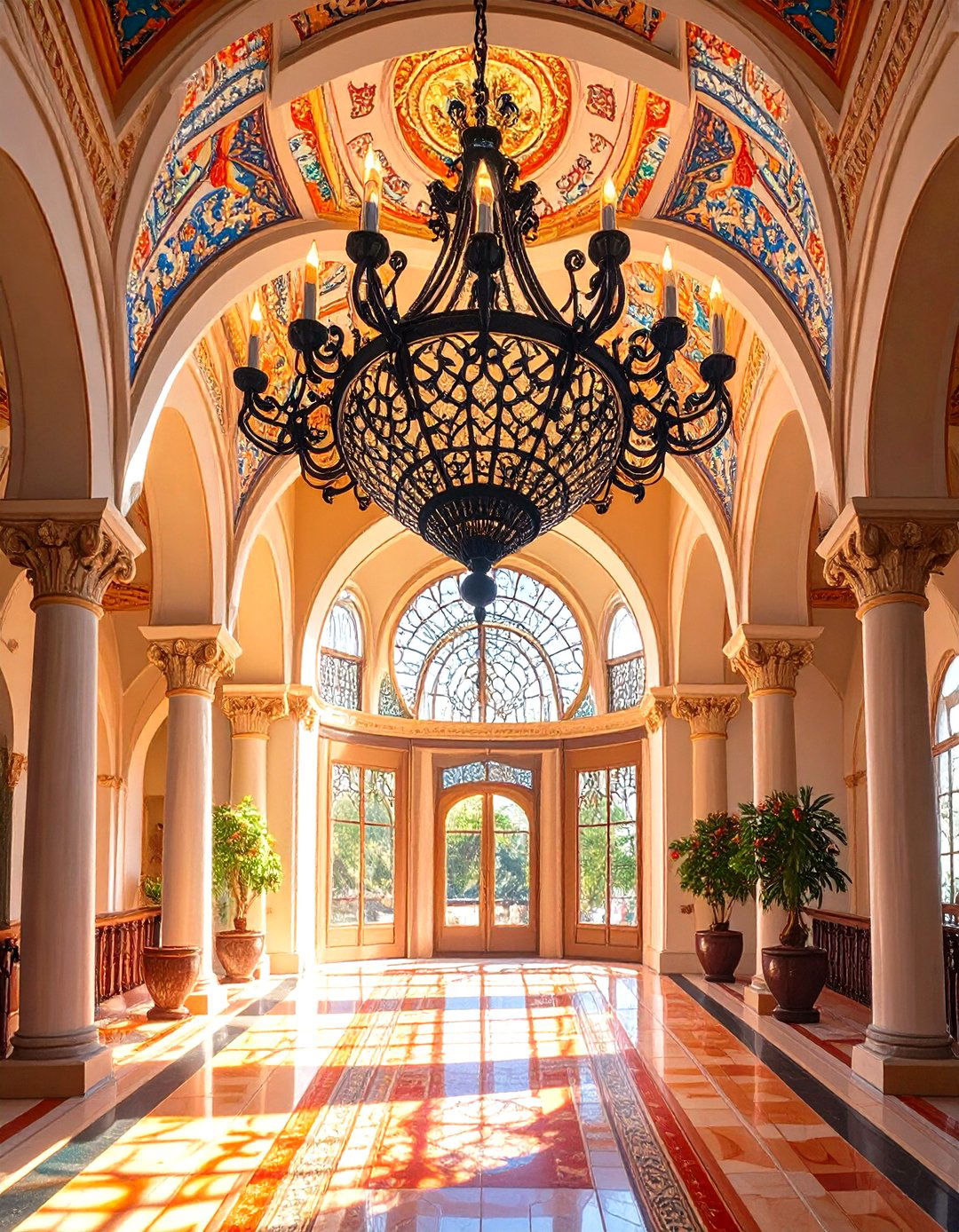 Ornate Wrought Iron Accents - 30 spanish interior design ideas