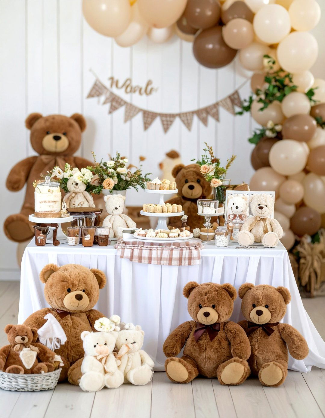 Osito de Peluche Clasico - 30 ideas para baby shower