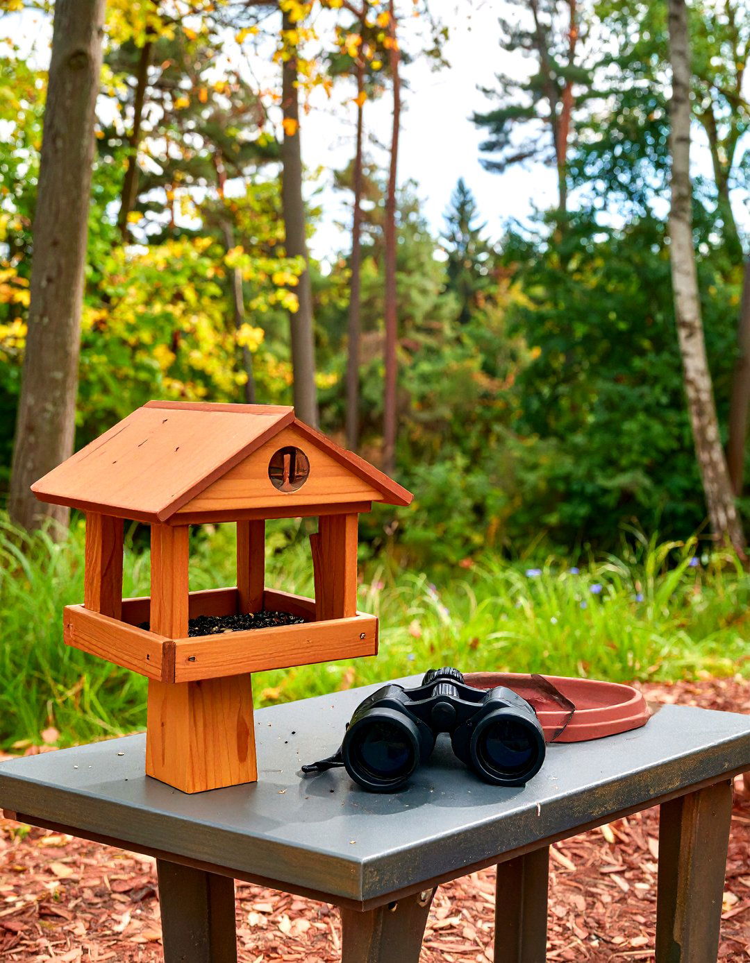 Outdoor Classroom Bird Watching Station - 30 outdoor classroom ideas