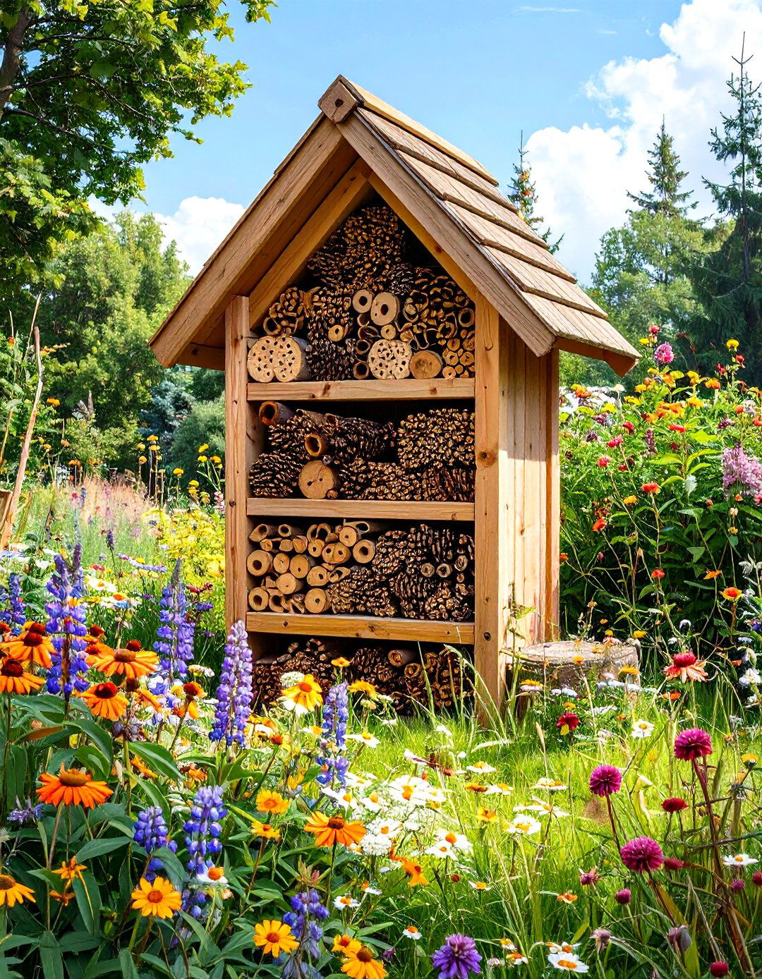 Outdoor Classroom Bug Hotel - 30 outdoor classroom ideas