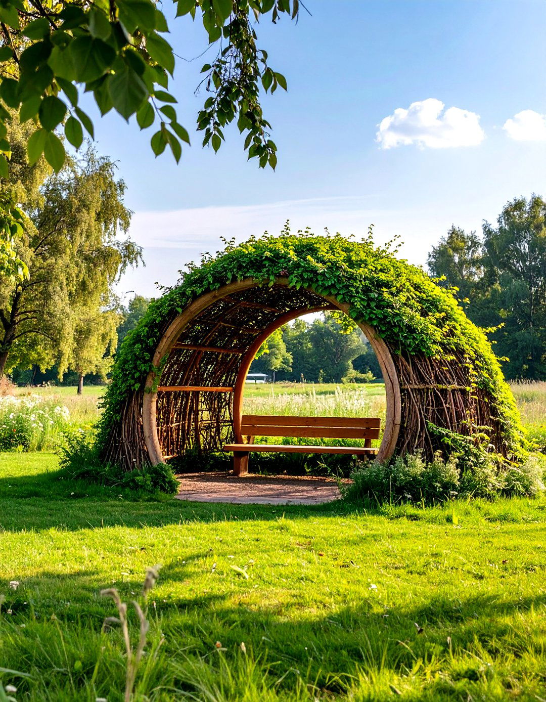 Outdoor Classroom Living Willow Dome - 30 outdoor classroom ideas