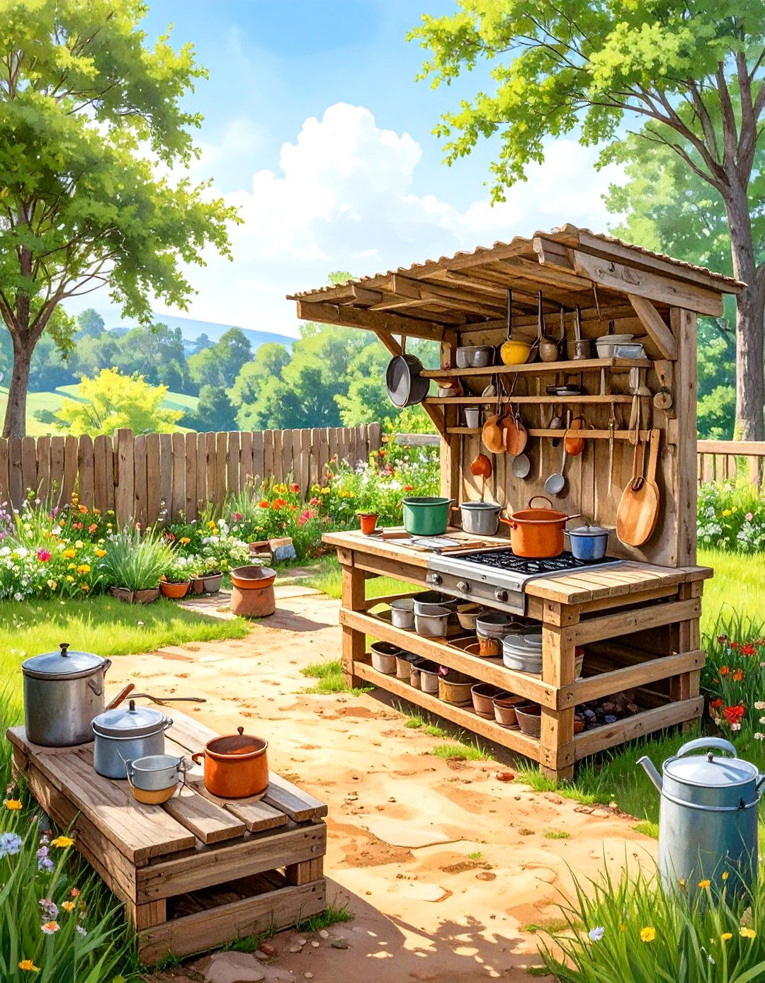 Outdoor Classroom Mud Kitchen - 30 outdoor classroom ideas