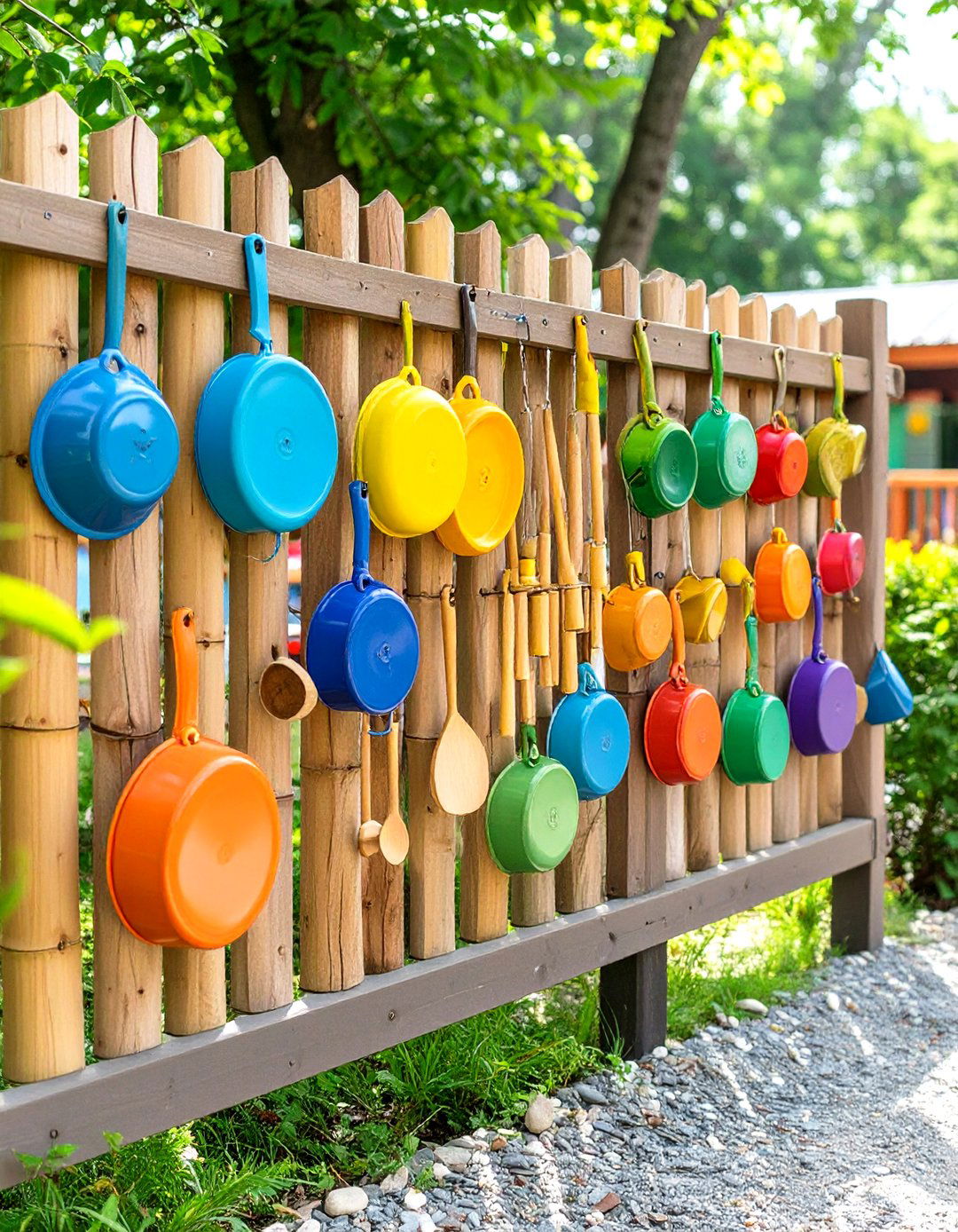 Outdoor Classroom Music Wall - 30 outdoor classroom ideas
