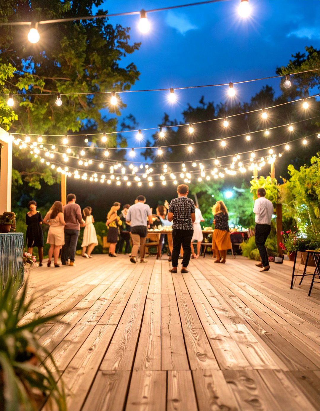 Outdoor Dance Floor - 30 outdoor graduation party ideas