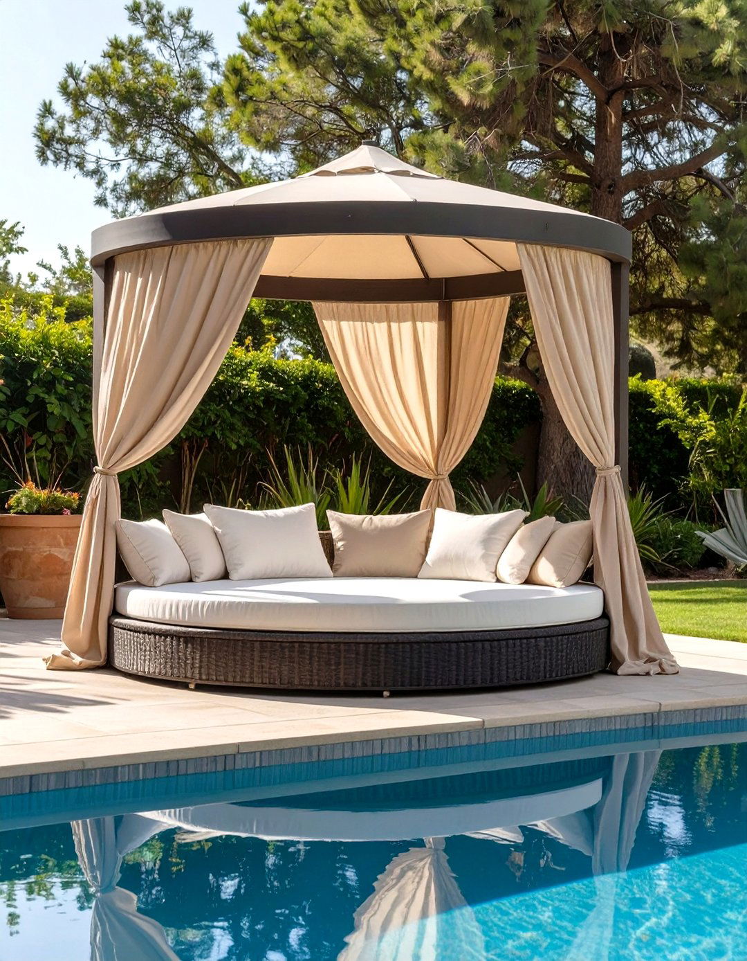 Outdoor Daybed with Canopy - 30 outdoor furniture ideas