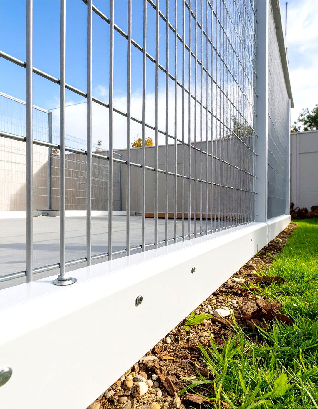 Outdoor Dog Kennel with a Puppy Bumper Guard - 30 outdoor dog kennel ideas