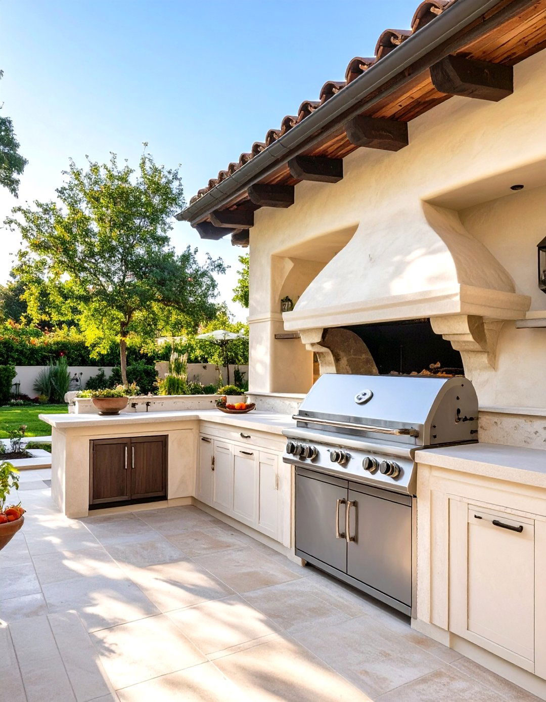 Outdoor Grill with a Pizza Oven Combo - 30 outdoor grill ideas