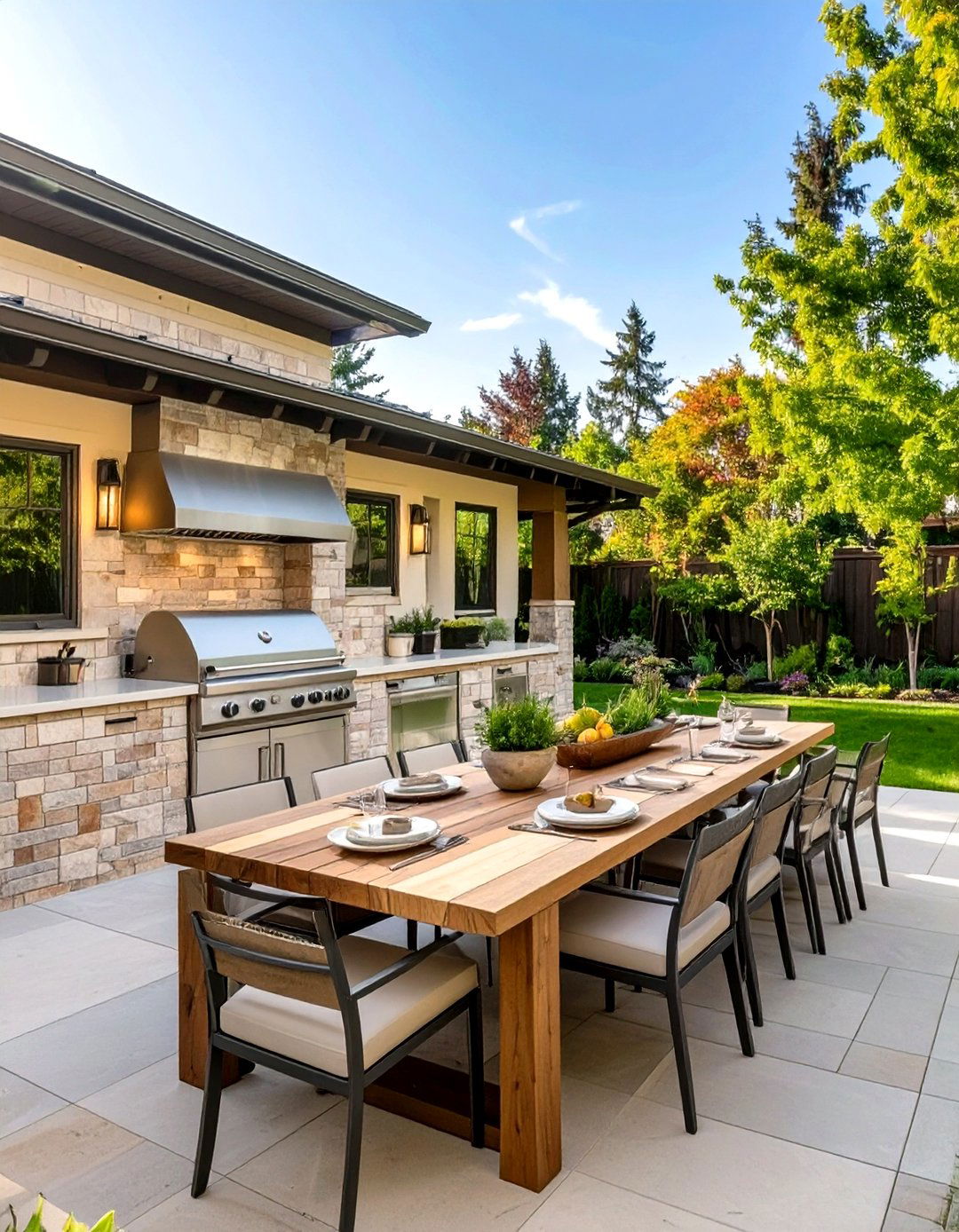 Outdoor Kitchen Patio for Entertaining - 30 outdoor patio design pictures ideas