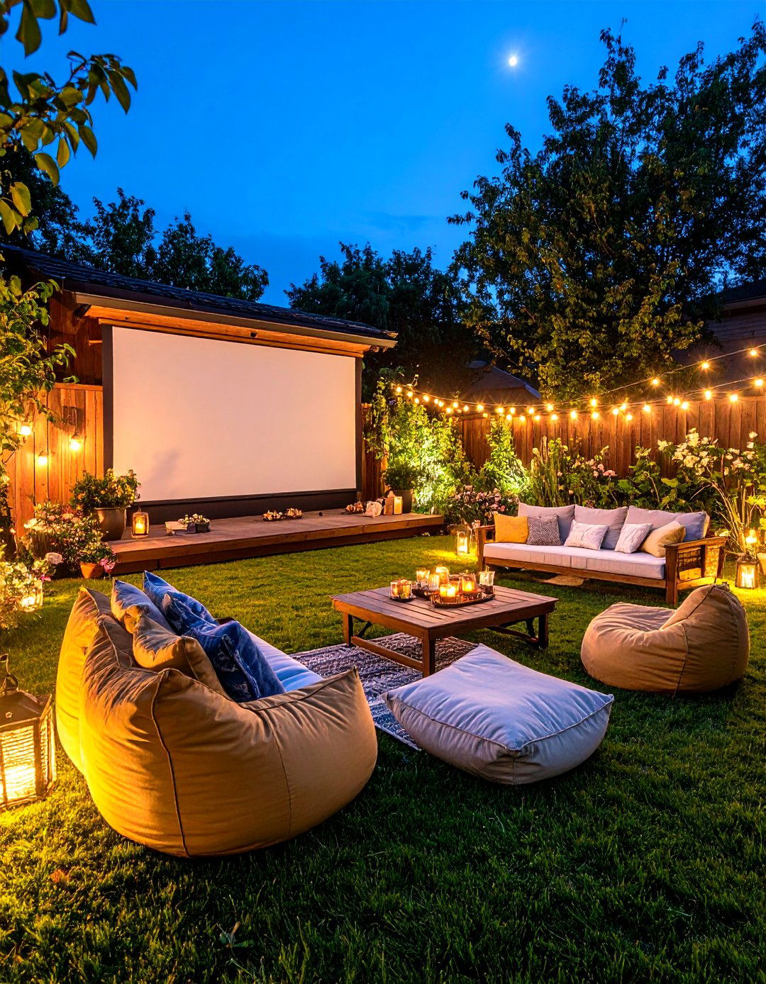 Outdoor Movie Theater Patio Layout - 30 patio layout ideas