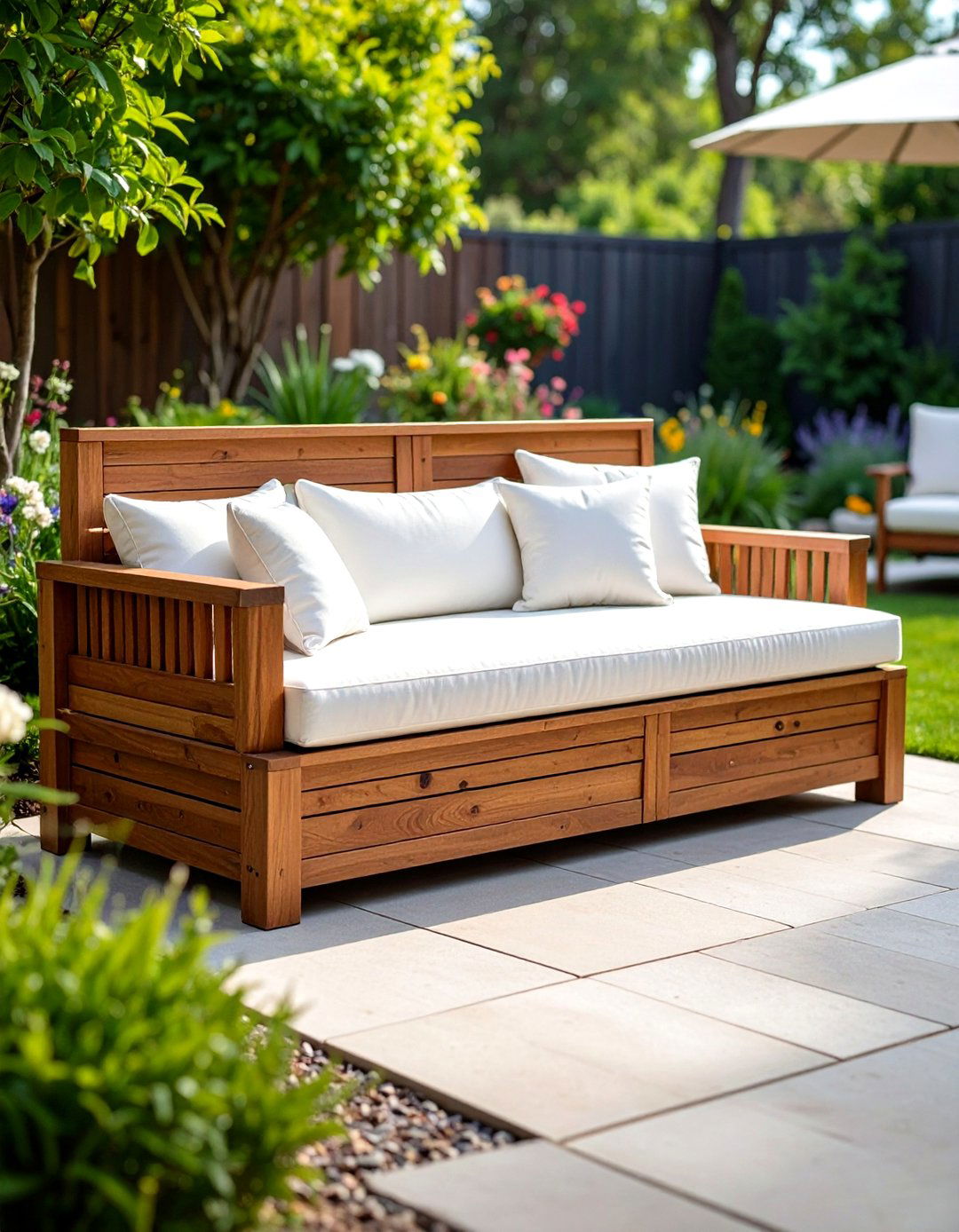 Outdoor Storage Bench - 30 outdoor storage ideas