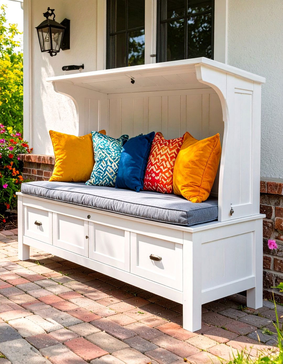 Outdoor Storage Bench - 30 outdoor furniture ideas