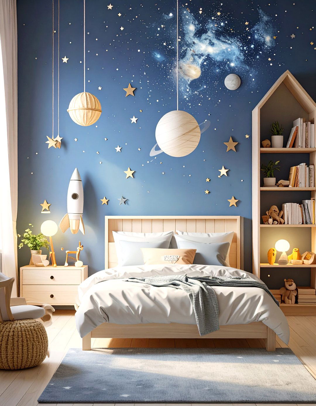 Outer Space Adventure Room - 30 toddler bedroom ideas
