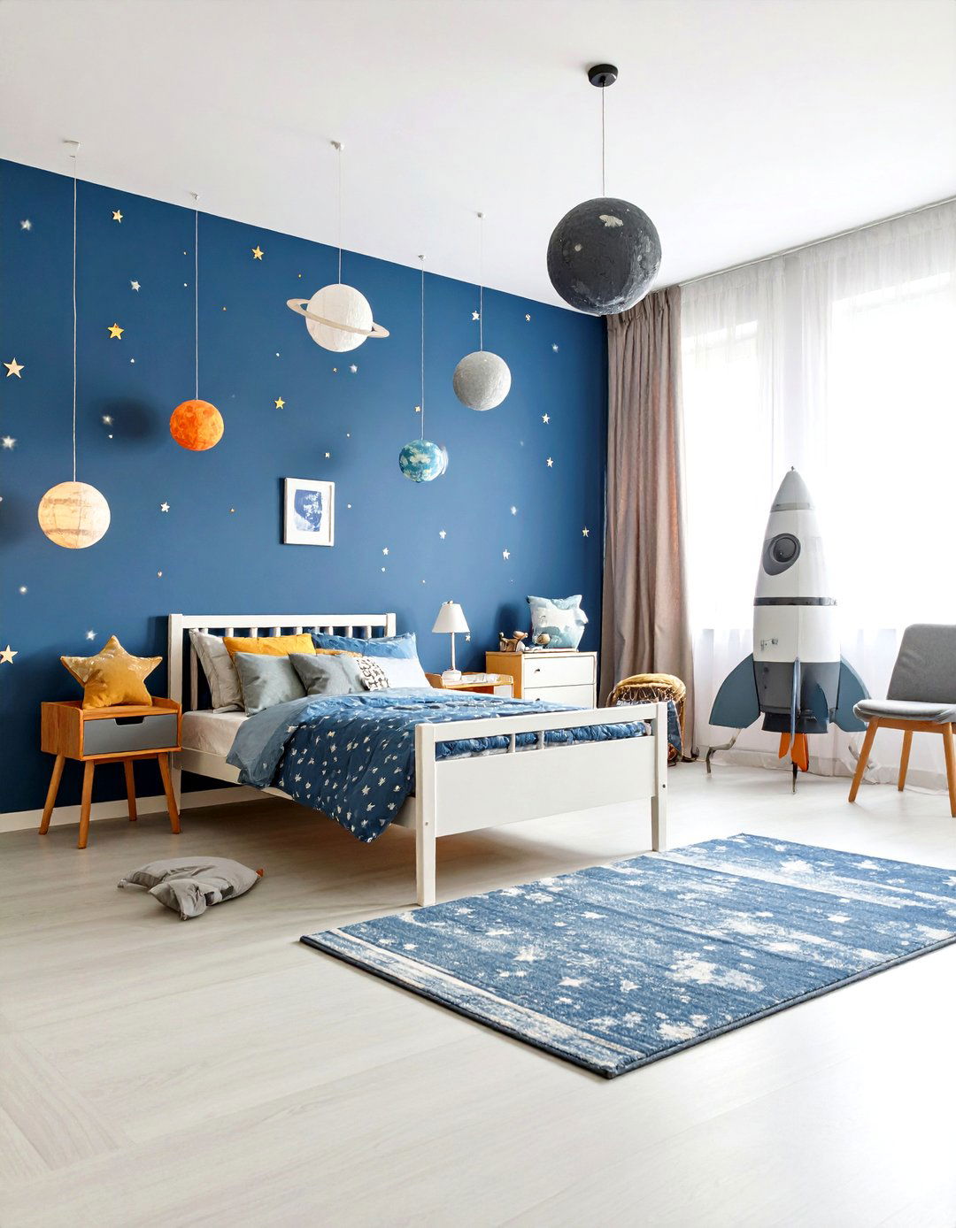 Outer Space Explorer Room - 30 little boy room ideas