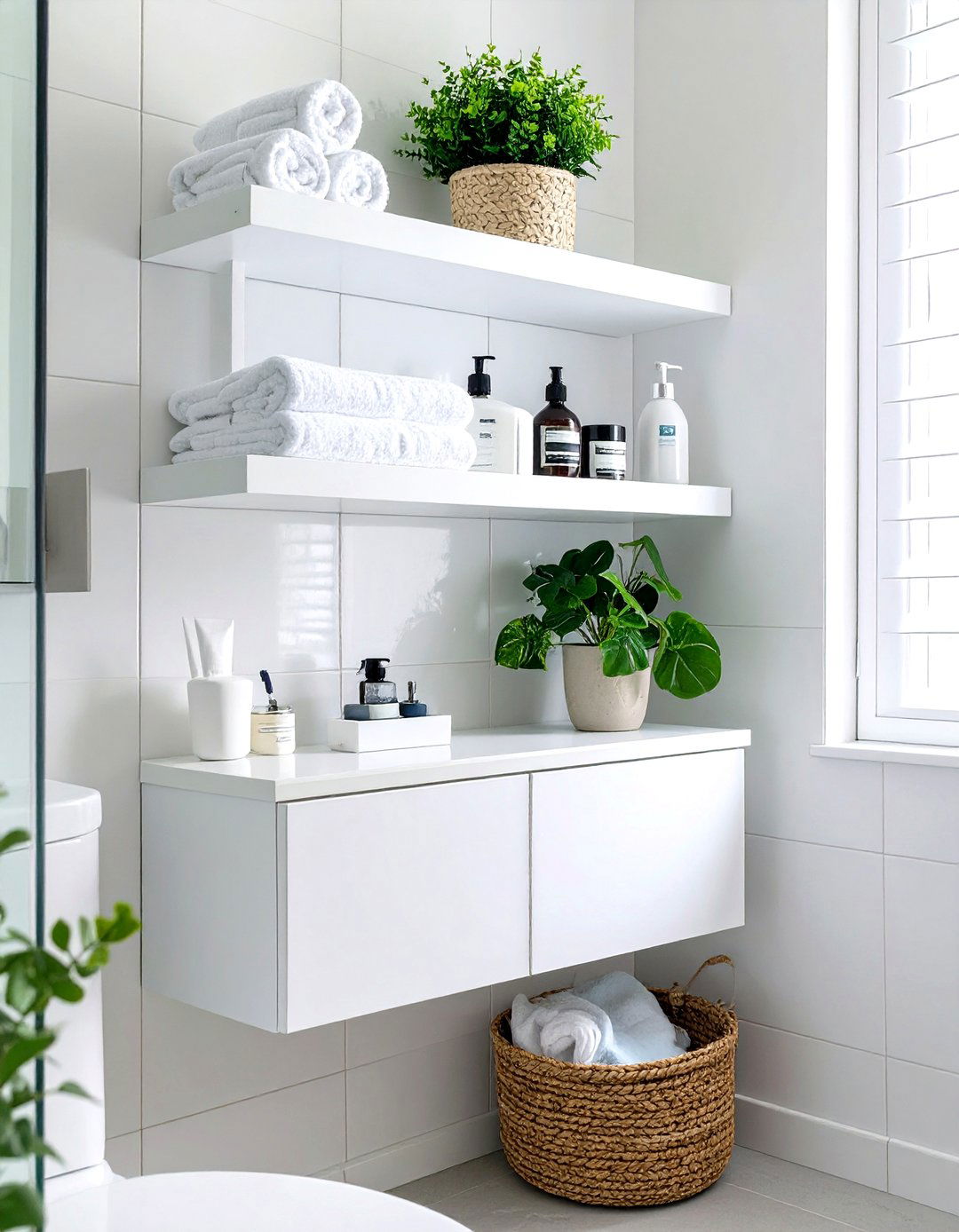 Over the Toilet Storage Units - 30 small home design ideas