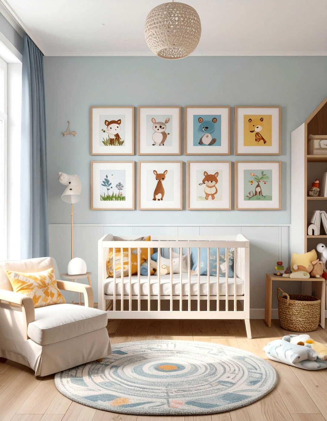 Owls Alphabet Wall Decor - 30 winnie the pooh nursery ideas