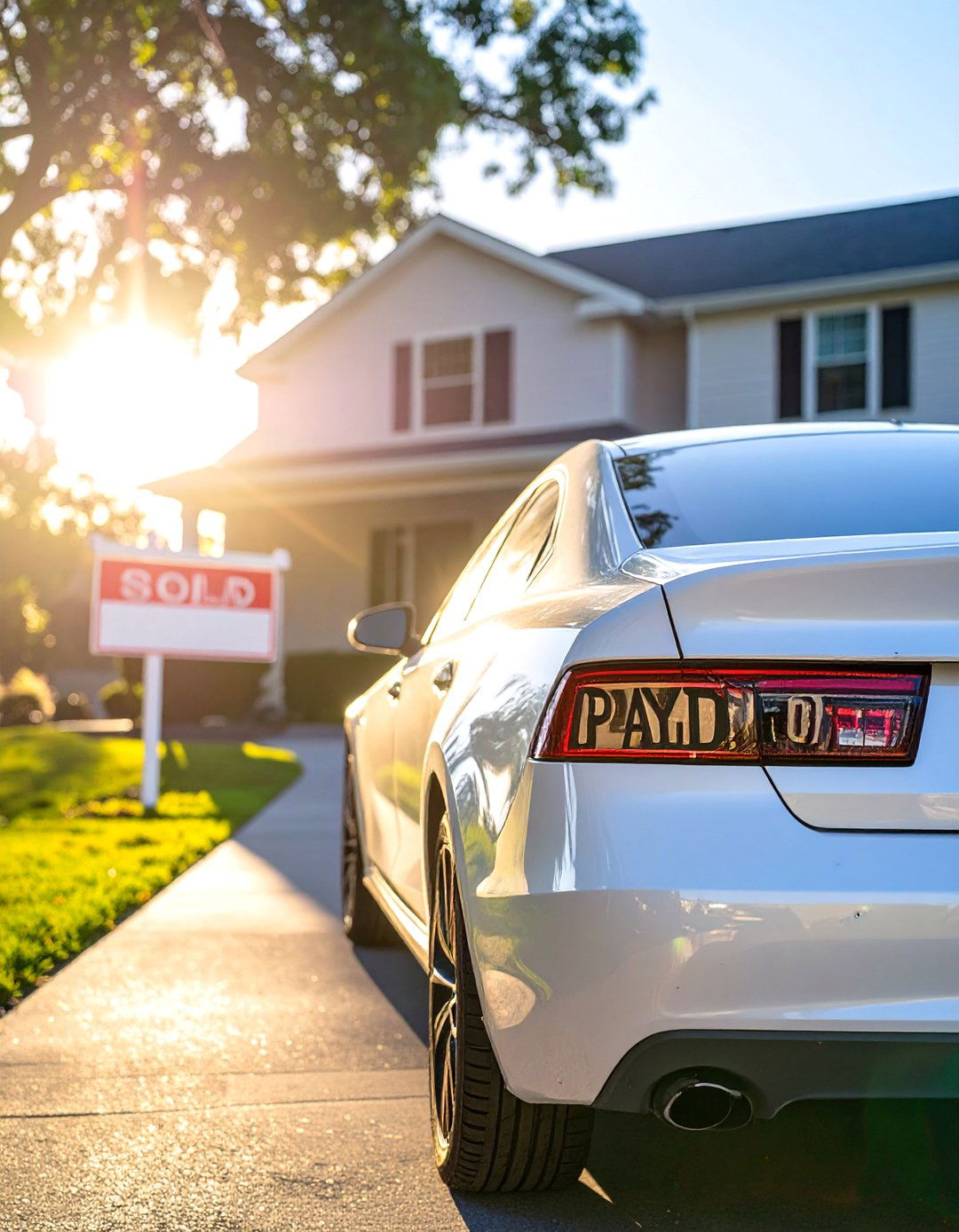 PAYD OFF for the Financially Free - 30 vanity plate ideas
