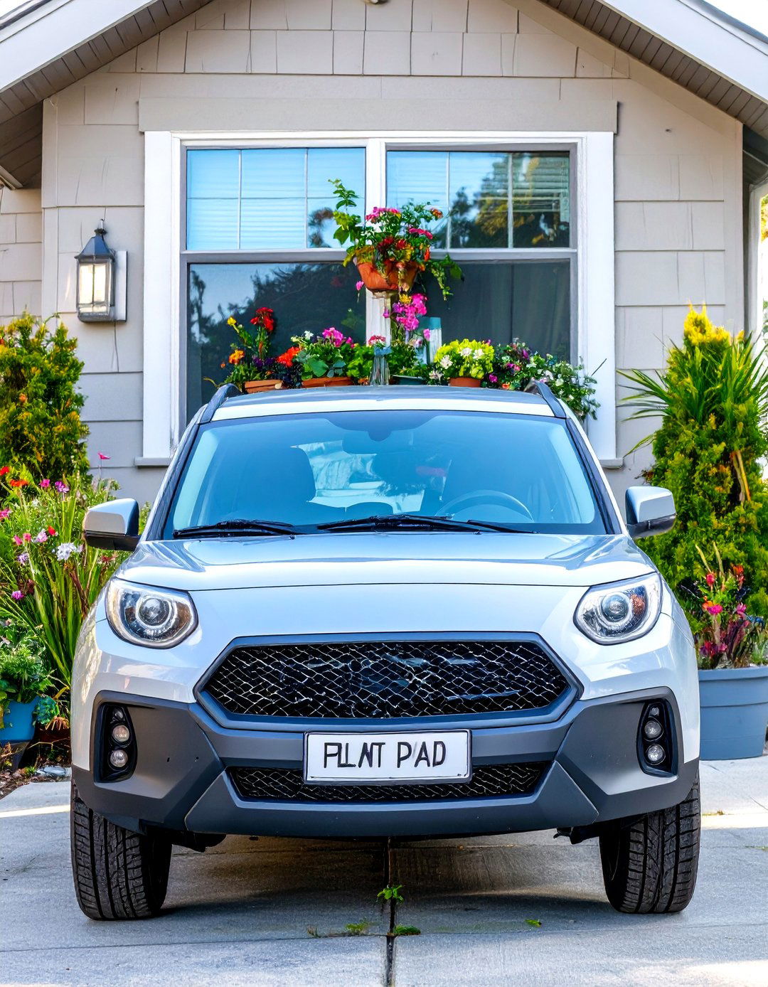 PLNT DAD for the Indoor Gardener - 30 vanity plate ideas