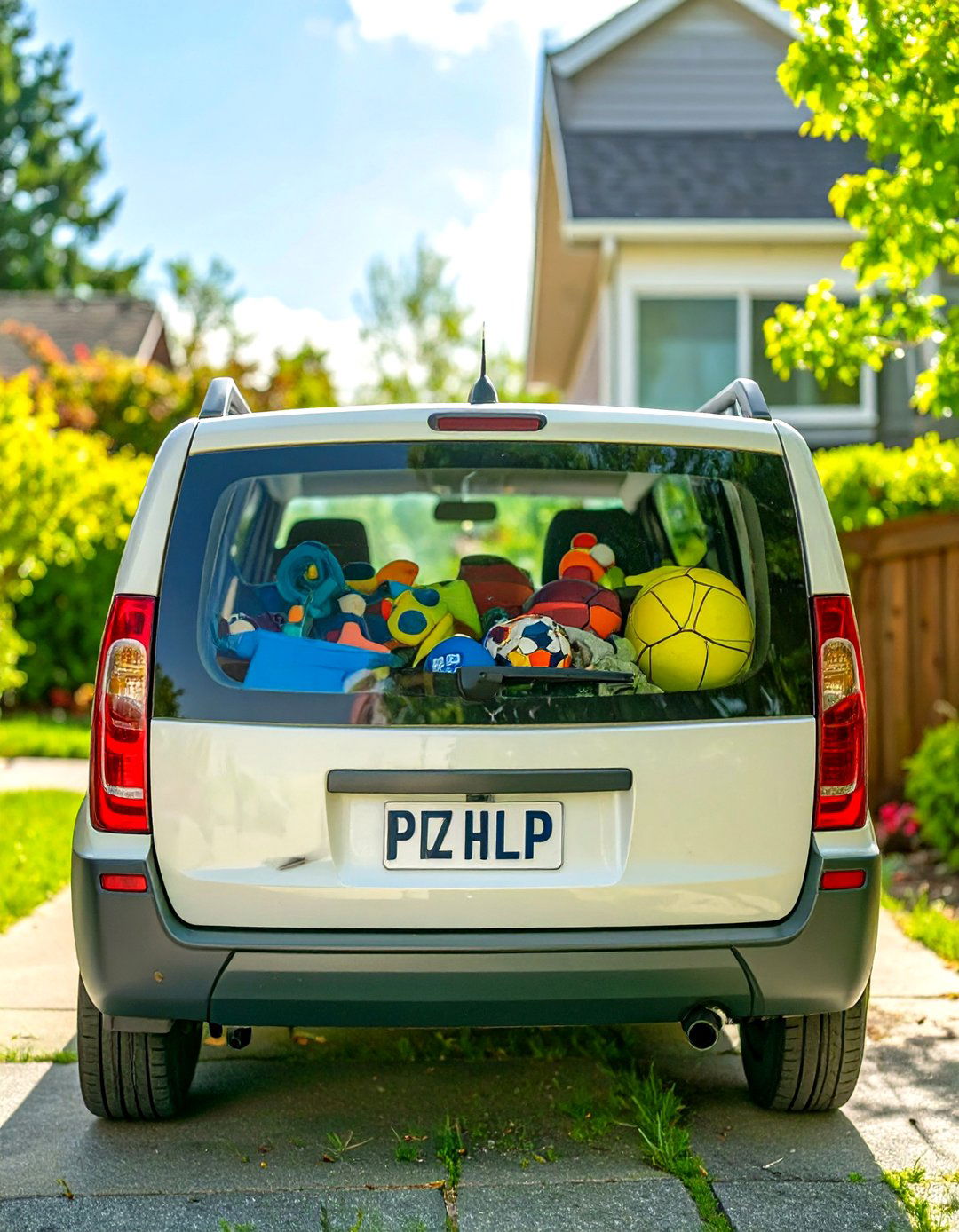 PLZ HLP for the Overwhelmed Parent - 30 vanity plate ideas