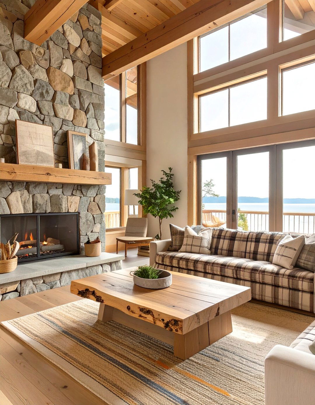 Pacific Northwest Coastal Living Room - 30 coastal living room ideas