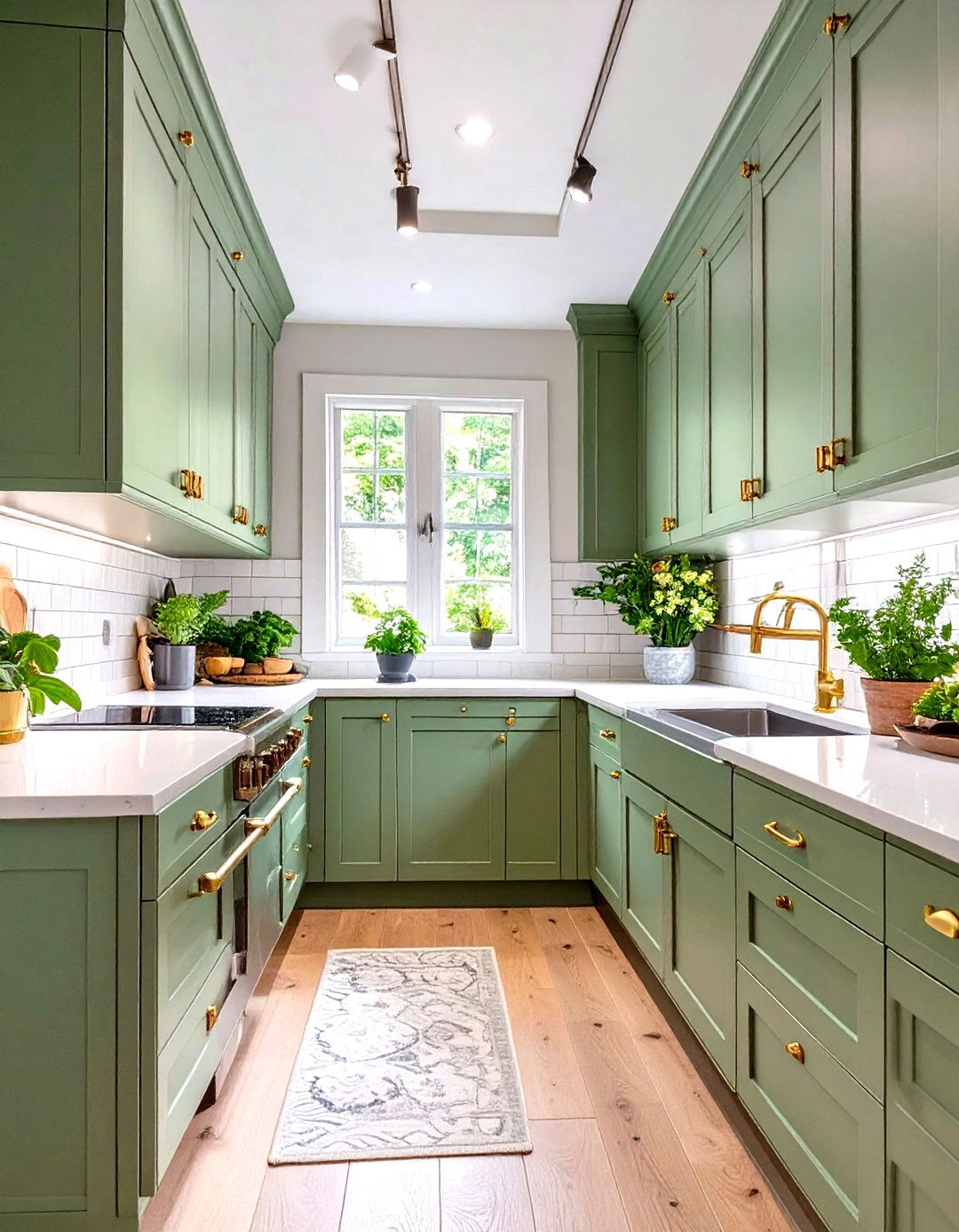 Paint Your Existing Kitchen Cabinets - 30 small galley kitchen ideas on a budget