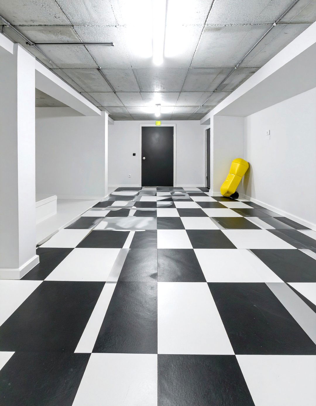 Painted Floor Basement - 30 basement paint ideas