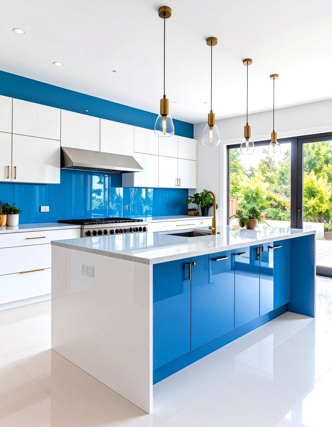 Painted Glass Kitchen Backsplash - 30 kitchen backsplash ideas 2023