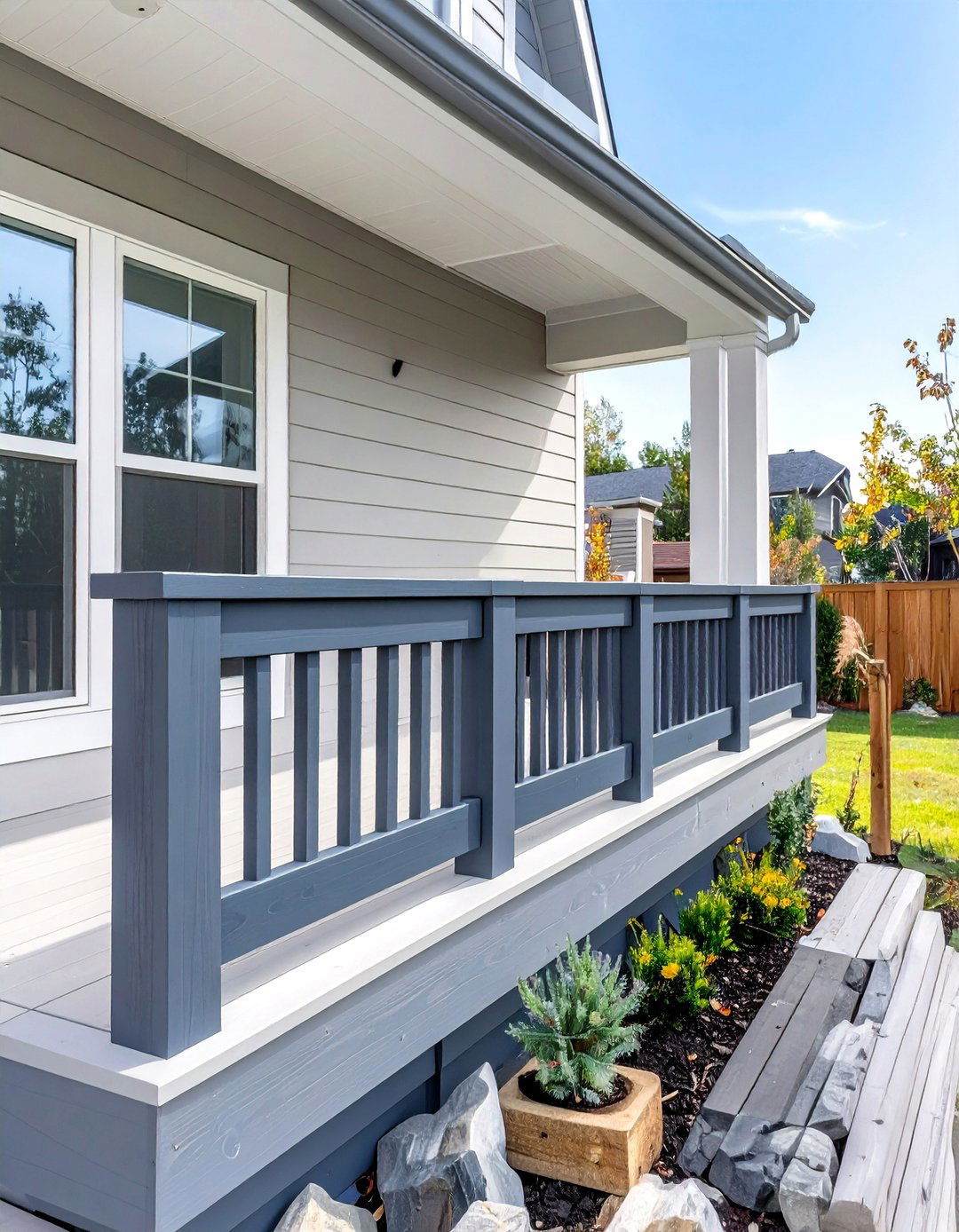 Wood Railing Color 30 Durable Wood Deck Railing Ideas for Your Backyard - We Love Home Blog