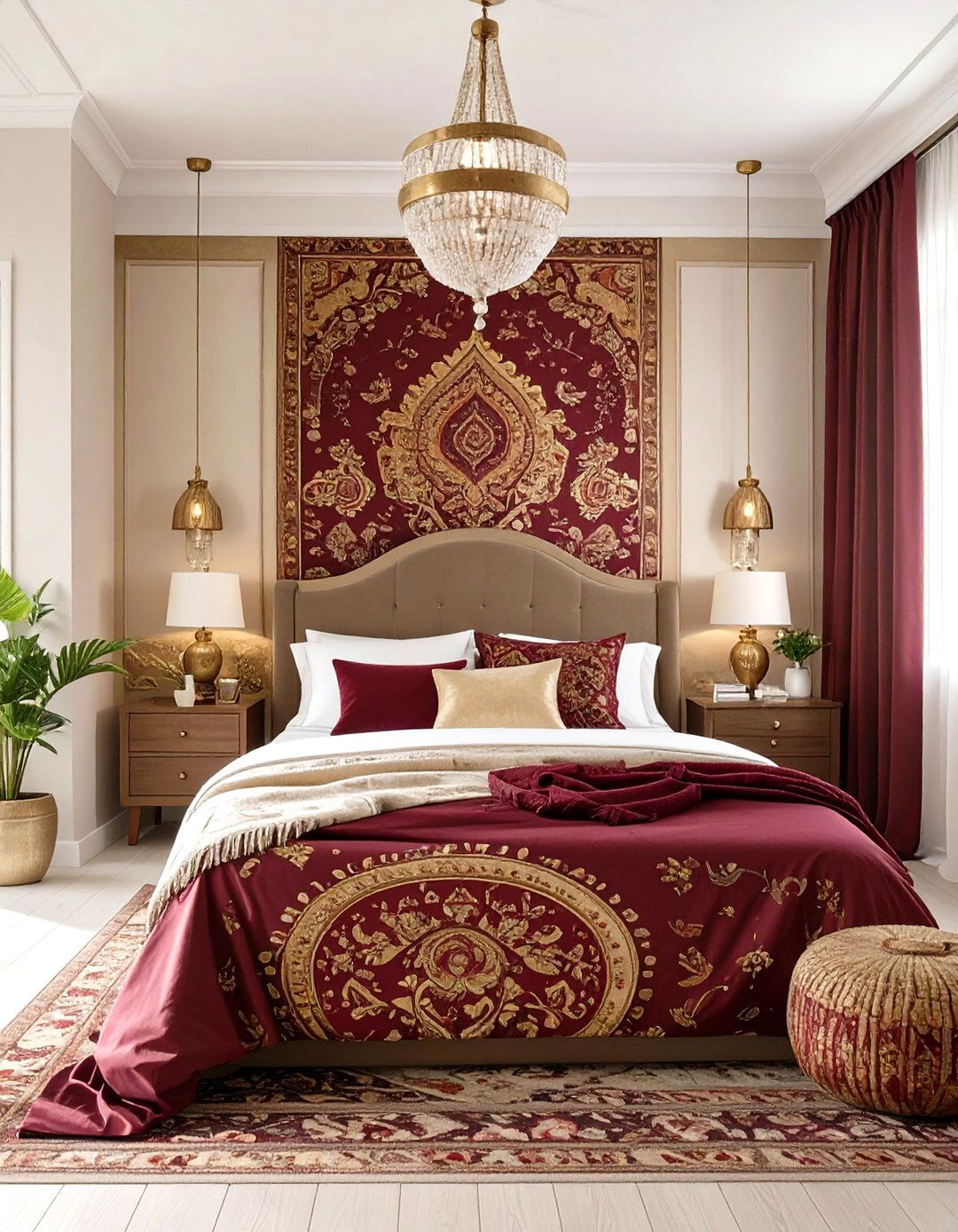 Paisley Pattern Wallpaper - 30 wallpaper ideas for bedroom