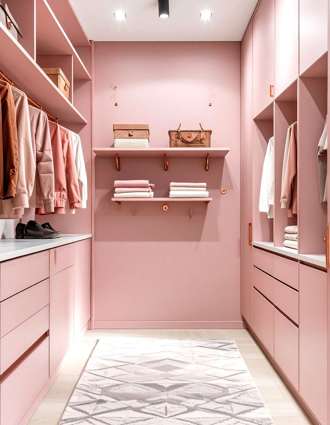 Pale Pink for Softness - 30 broom wall color ideas