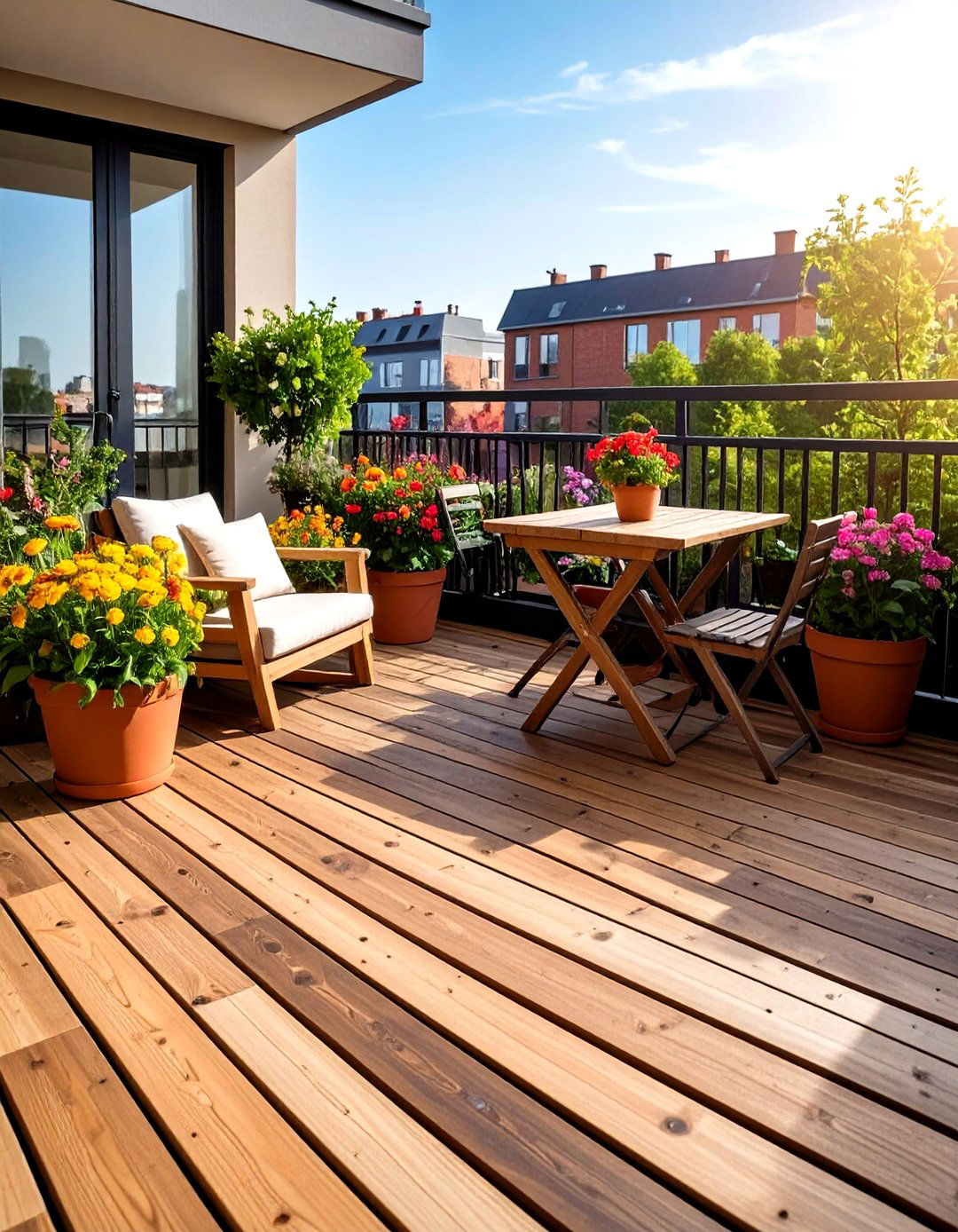 Pallet Deck with Pergola - 30 pallet deck ideas