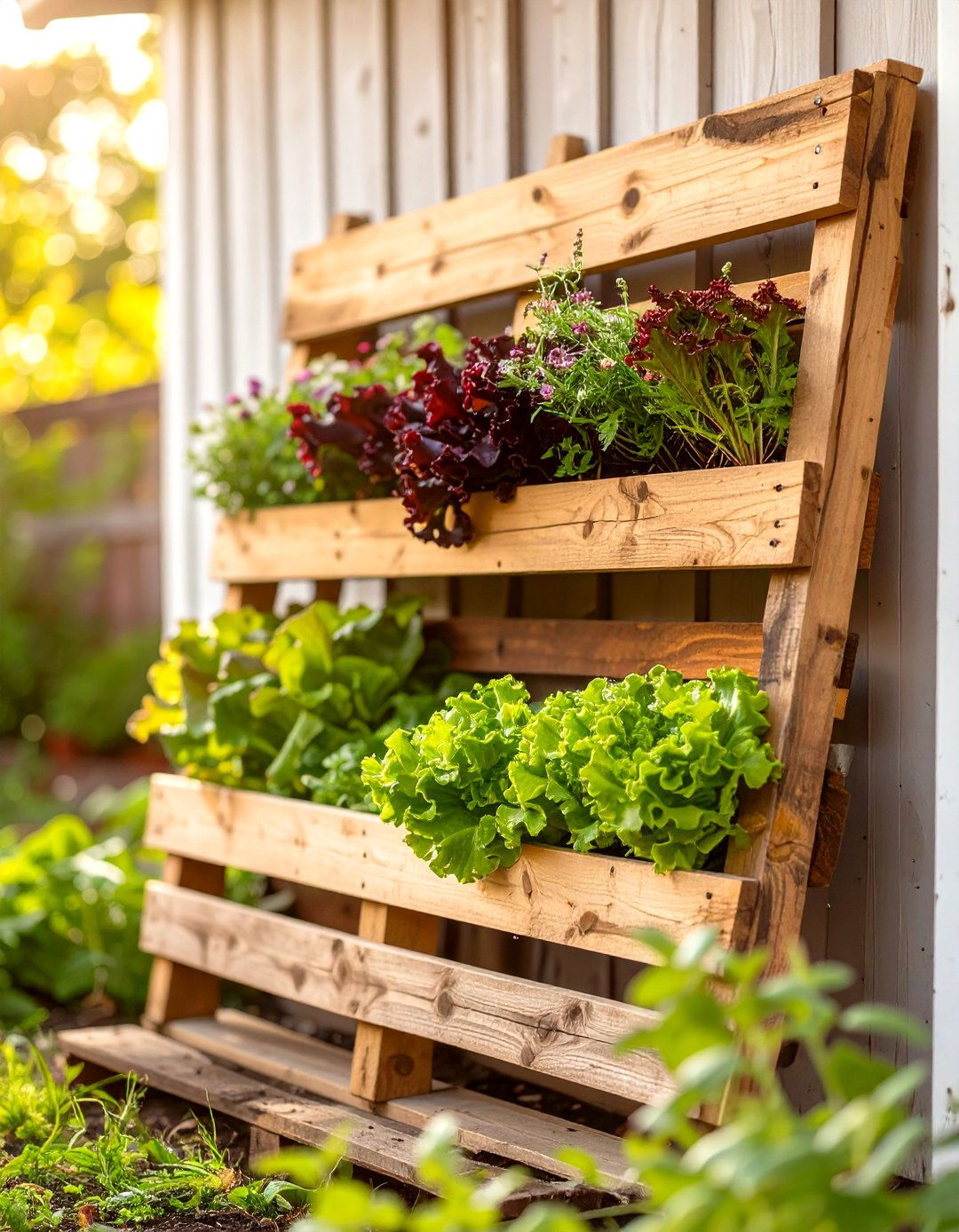 Pallet Small Backyard Vegetable Garden - 30 small backyard backyard vegetable garden ideas