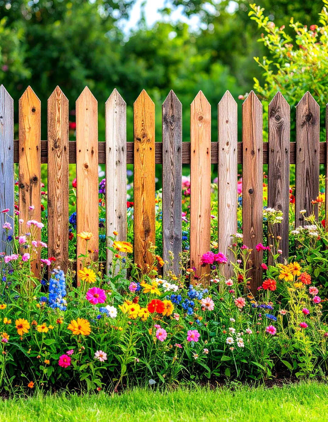 Pallet Wood Fence - 30 fence ideas for front yard