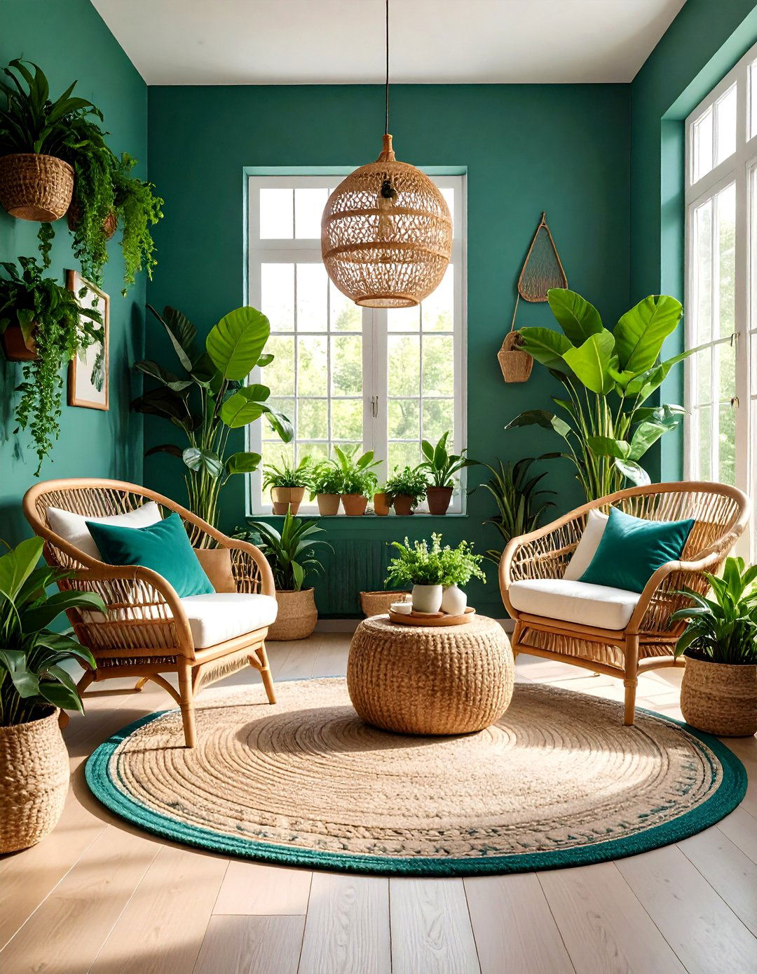 Palm Leaf A Biophilic Inspired Sunroom - 30 2025 paint color trends sherwin williams