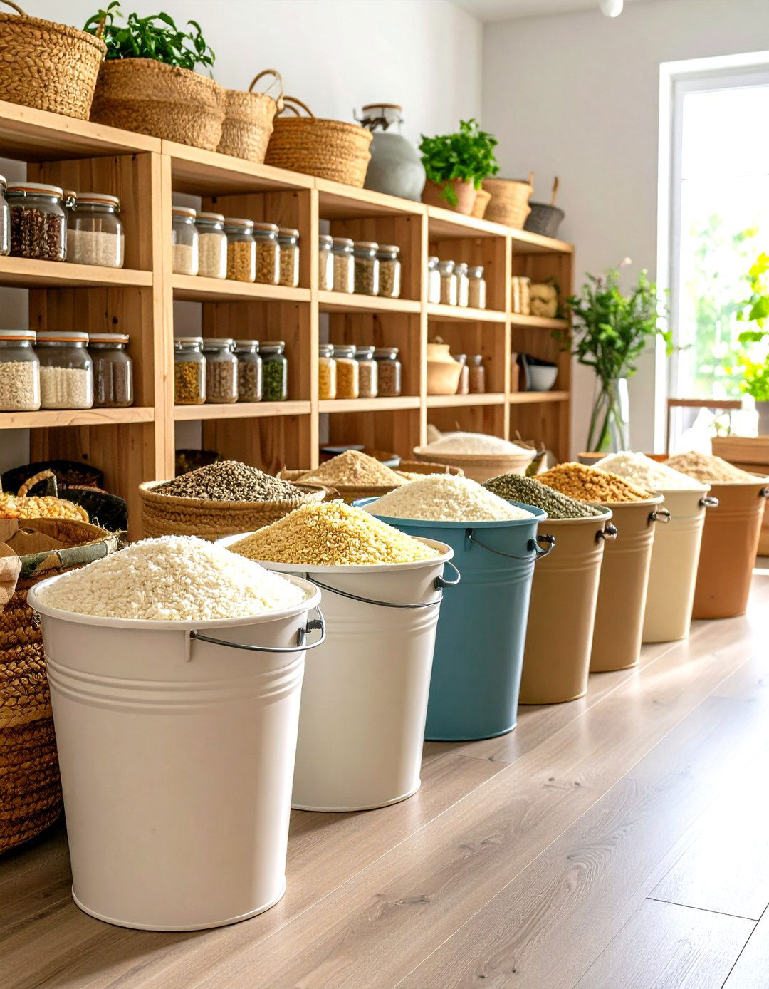 Pantry Organizing for Bulk Food Items - 30 pantry organizing ideas