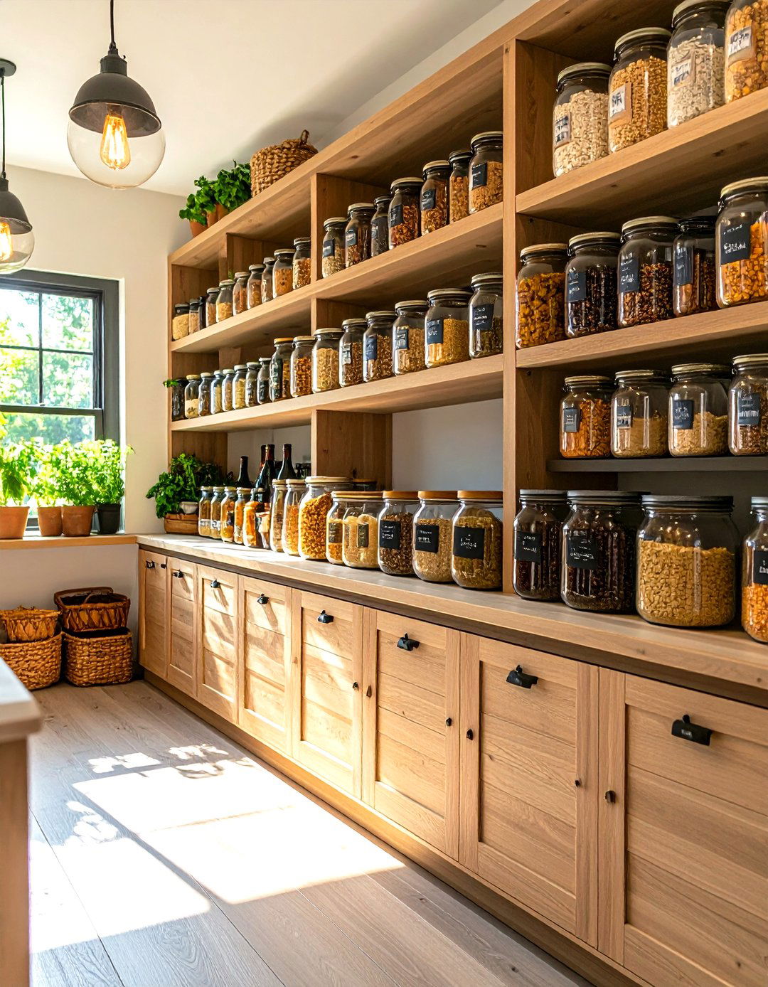 Pantry Organizing with a Consistent Labeling System - 30 pantry organizing ideas