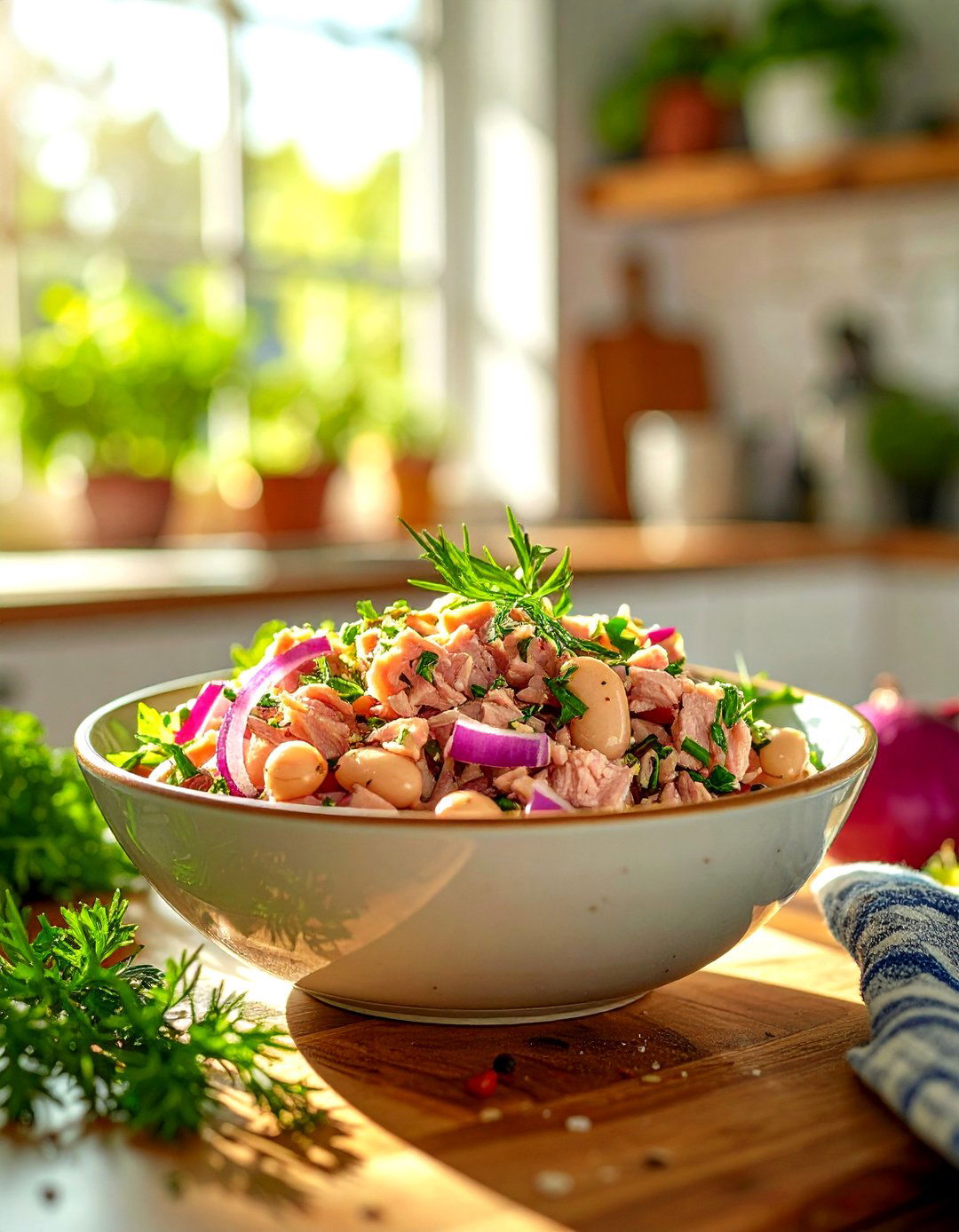 Pantry Tuna and White Bean Salad - 30 pantry dinner ideas