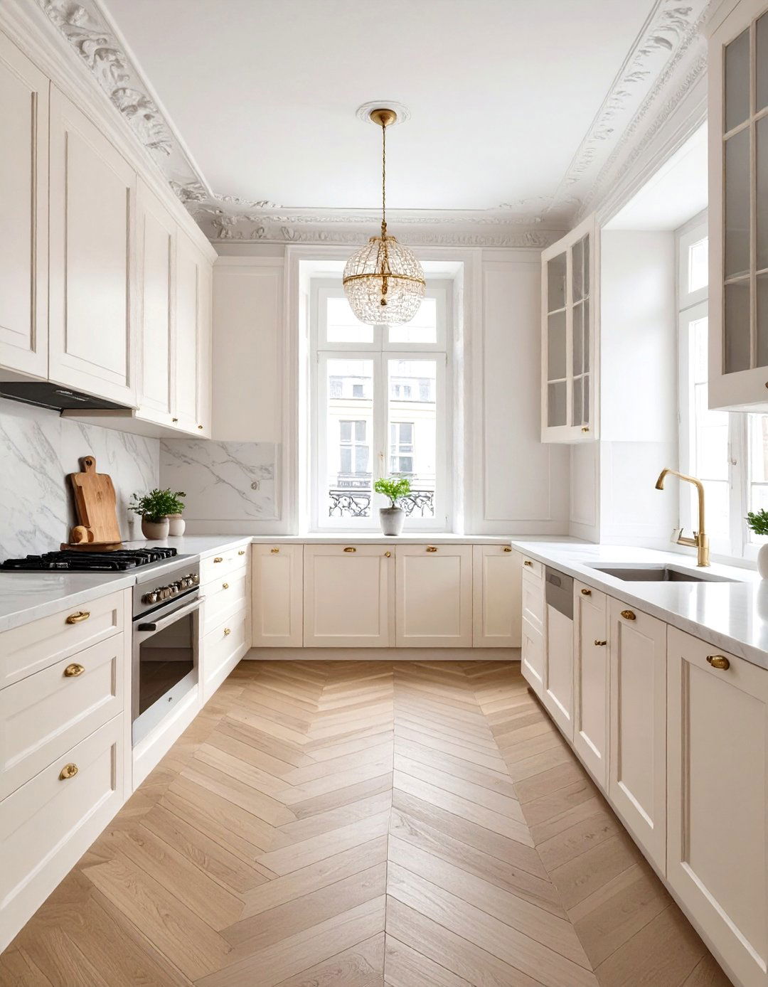Parisian Apartment Kitchen Chic - 30 french kitchen design ideas