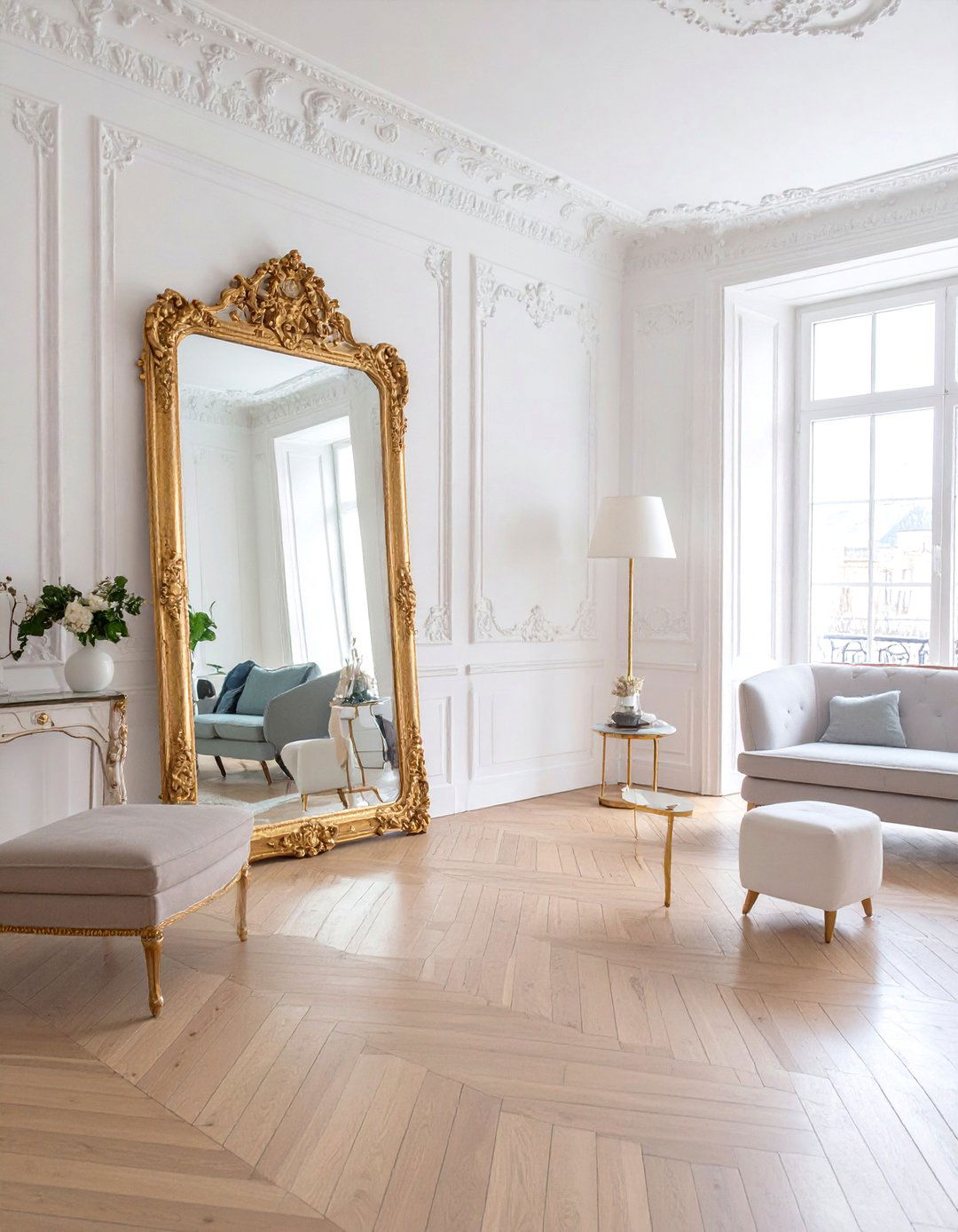 Parisian Chic Apartment House Decor - 30 house decor ideas
