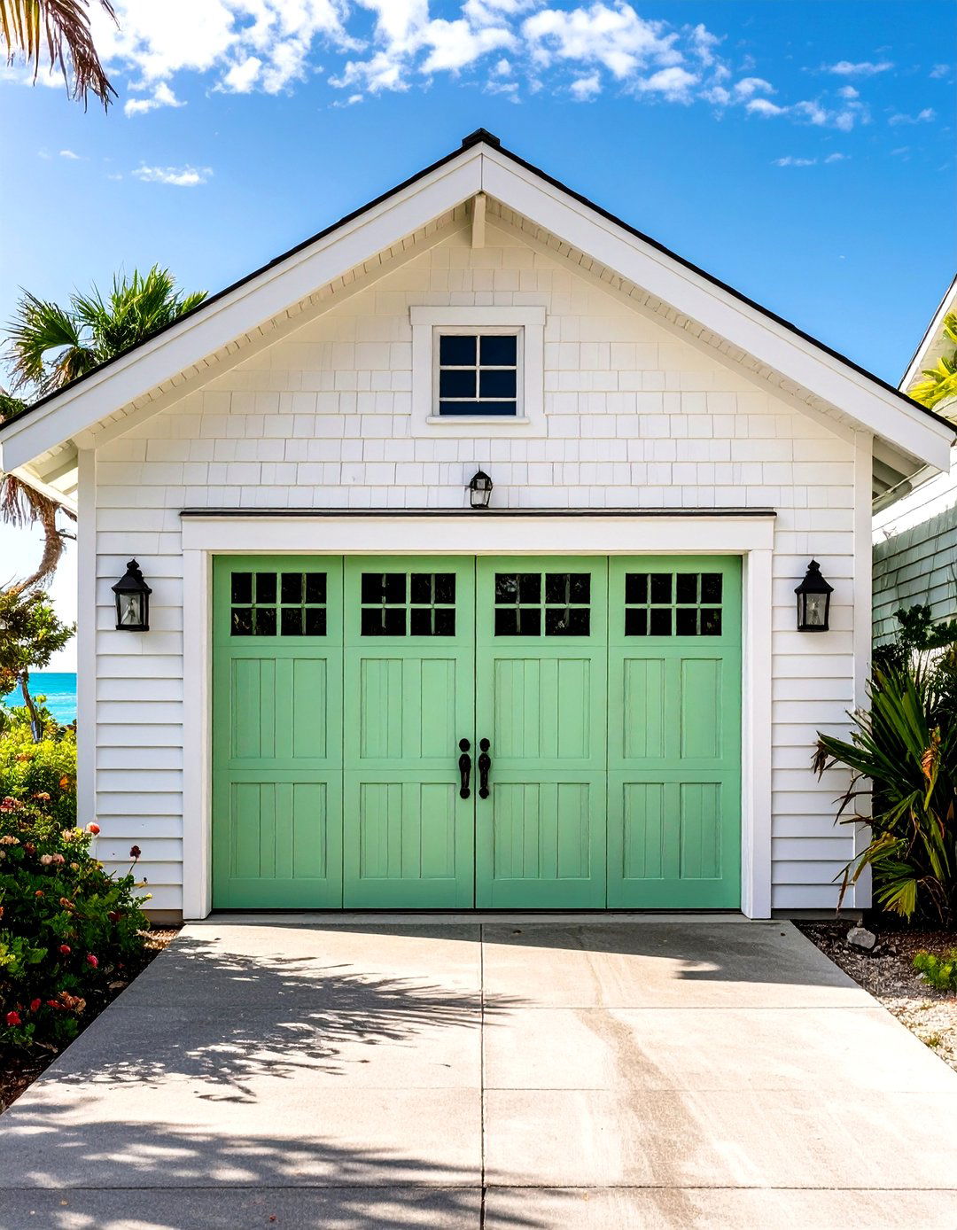 Pastel Colored Garage Door - 30 garage door paint ideas