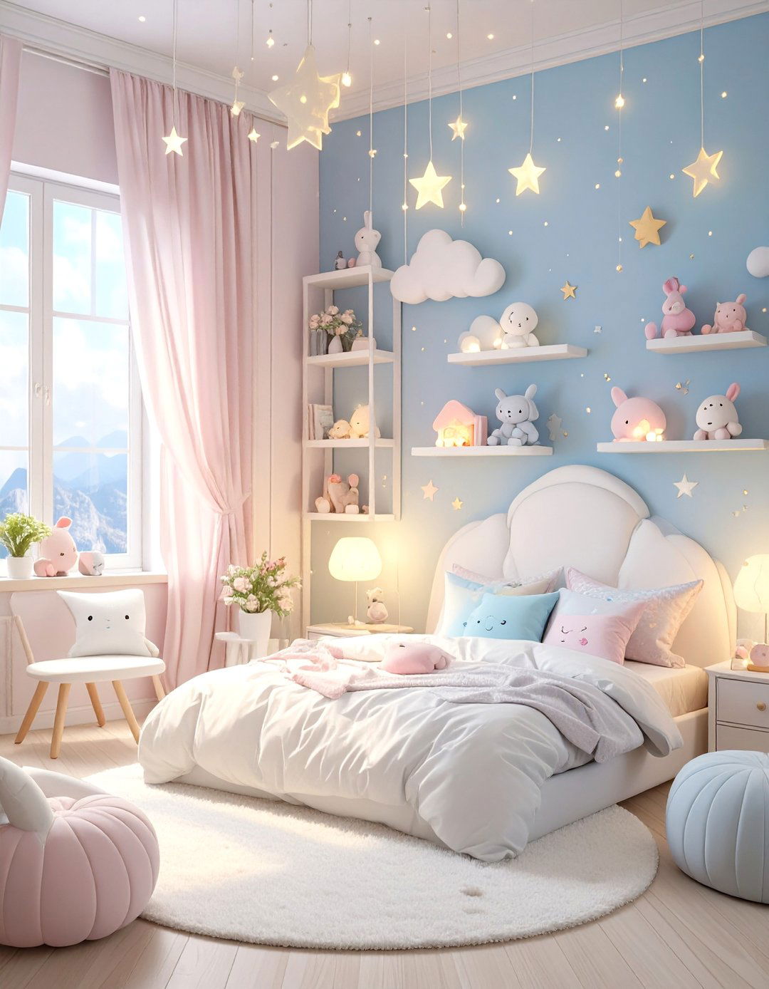 Pastel Kawaii Paradise Room - 30 cute room decor ideas
