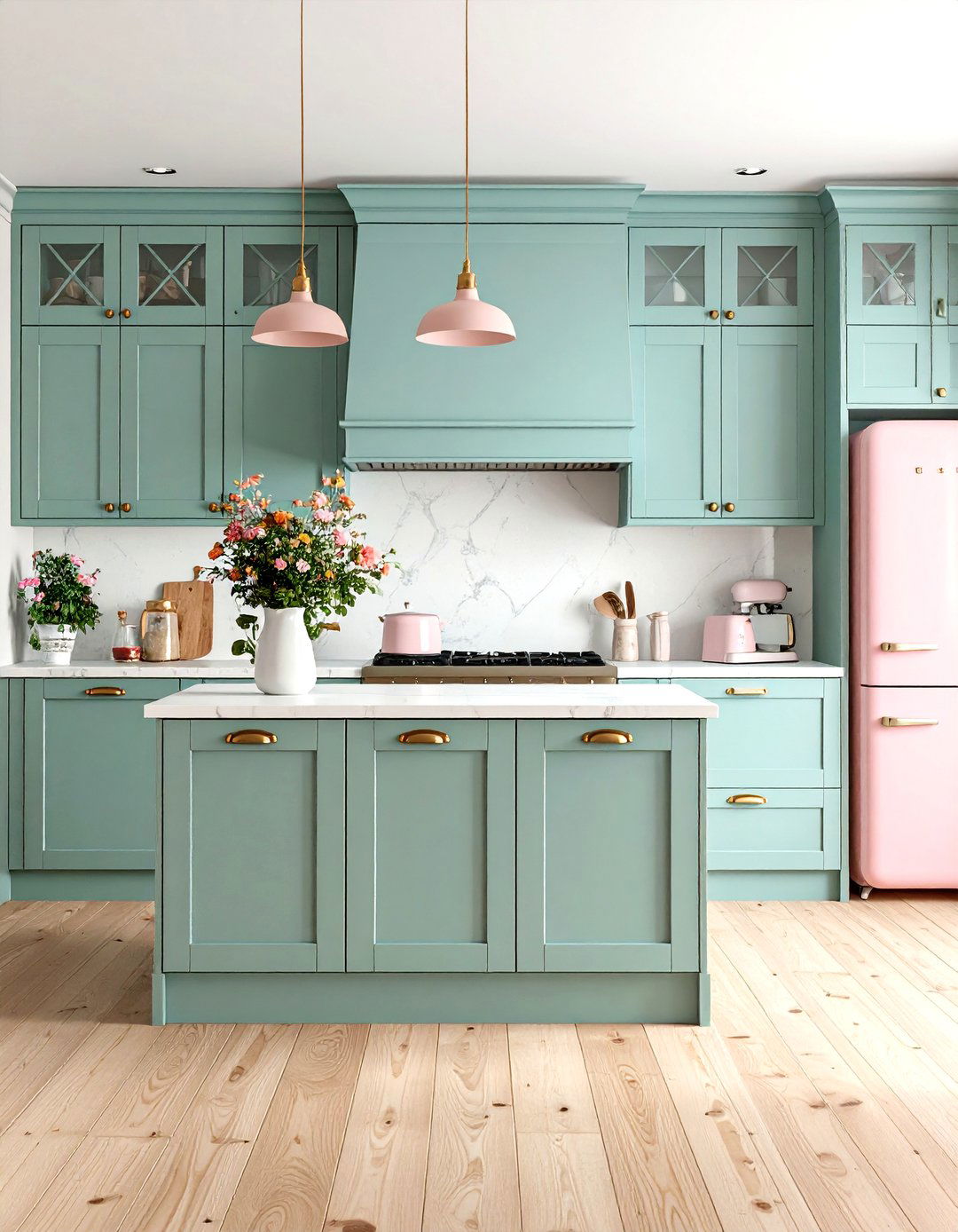 Pastel Pop Kitchen - 30 kitchen redo ideas