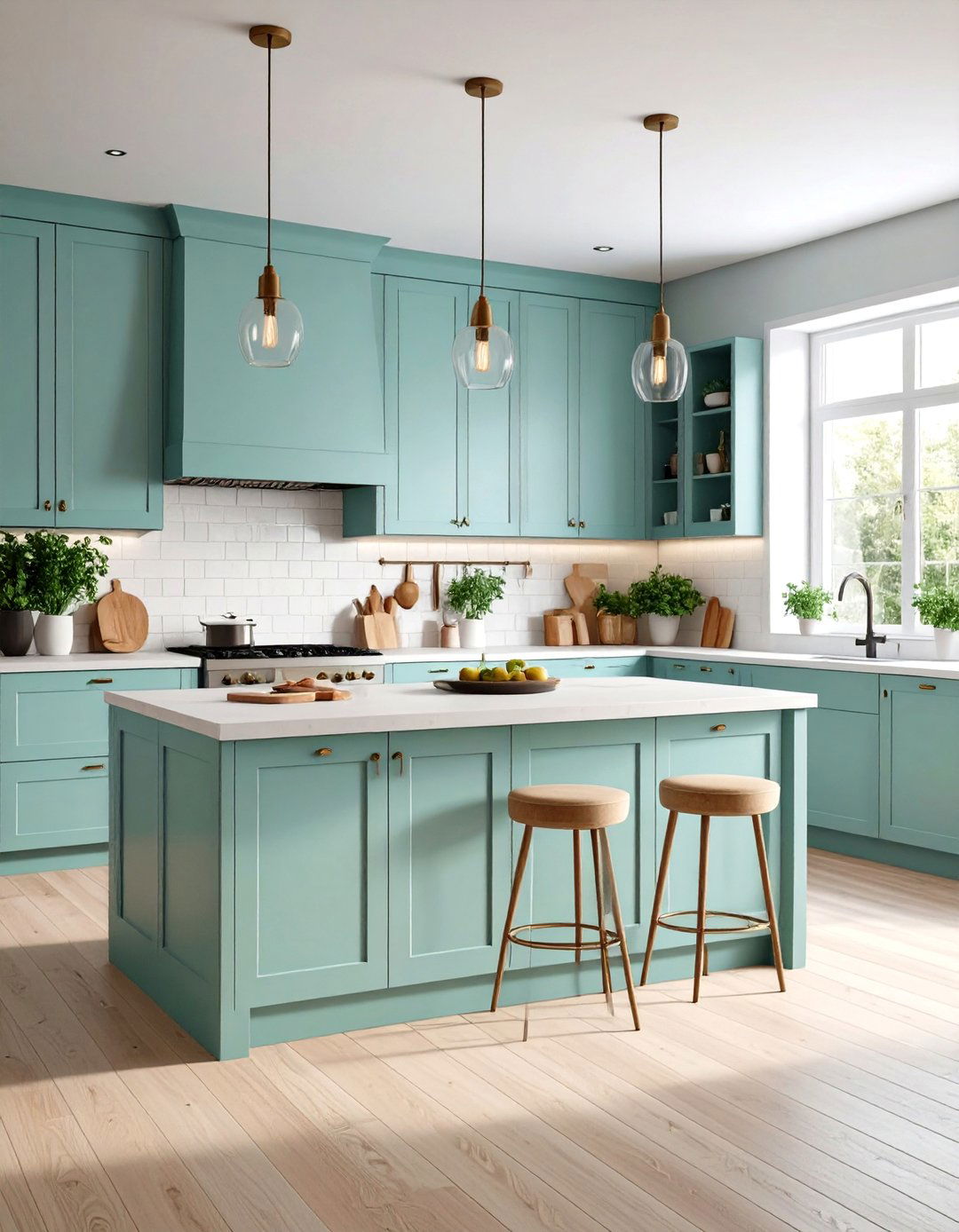Pastel Toned Kitchen Ideas - 30 kitchen colors ideas